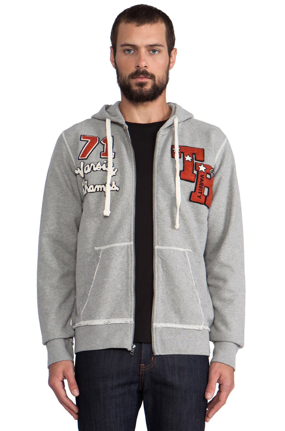 polo wool hoodie