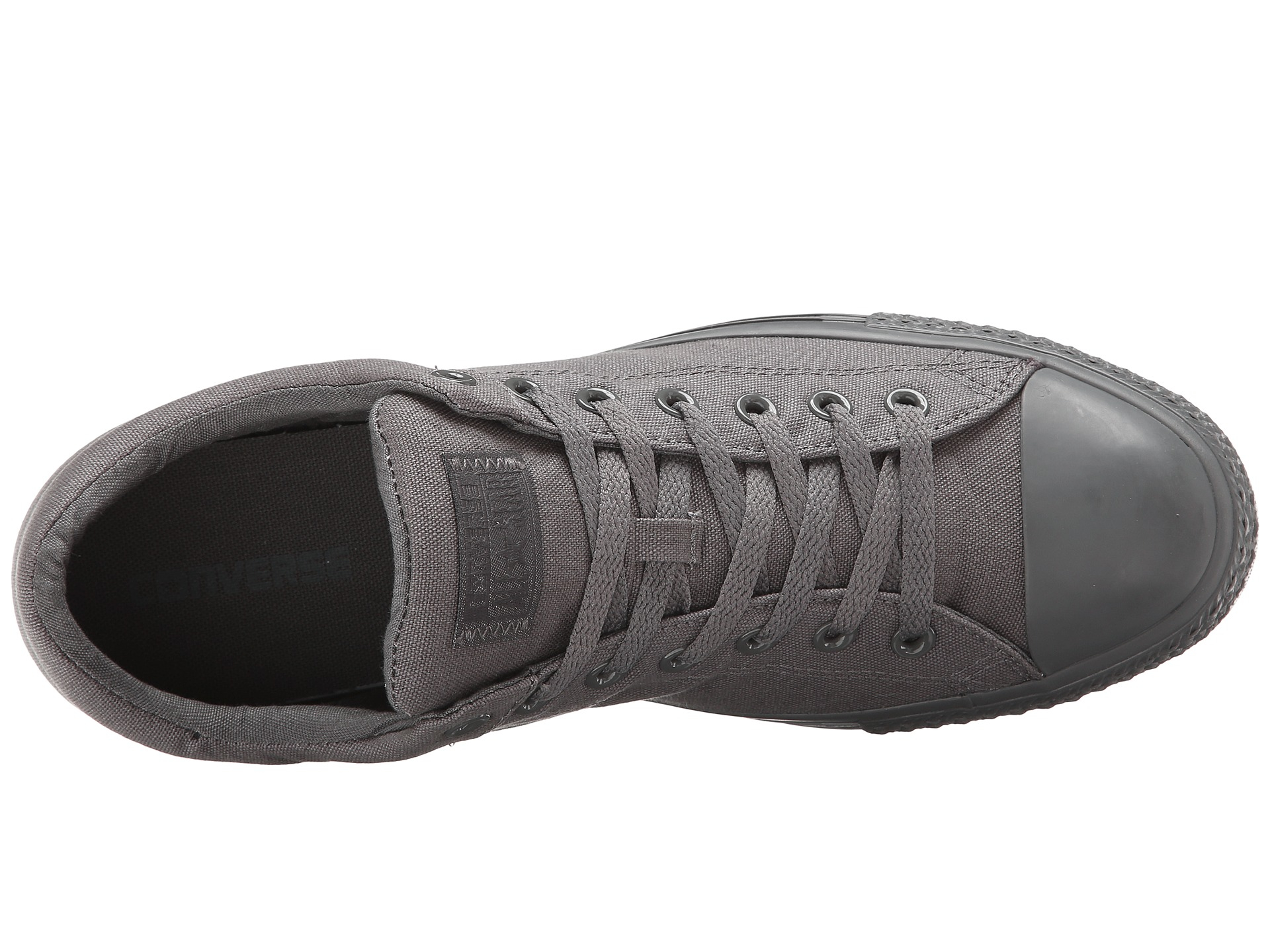 Converse Chuck Taylor® All Star® High Street Mono Canvas Ox in Gray | Lyst