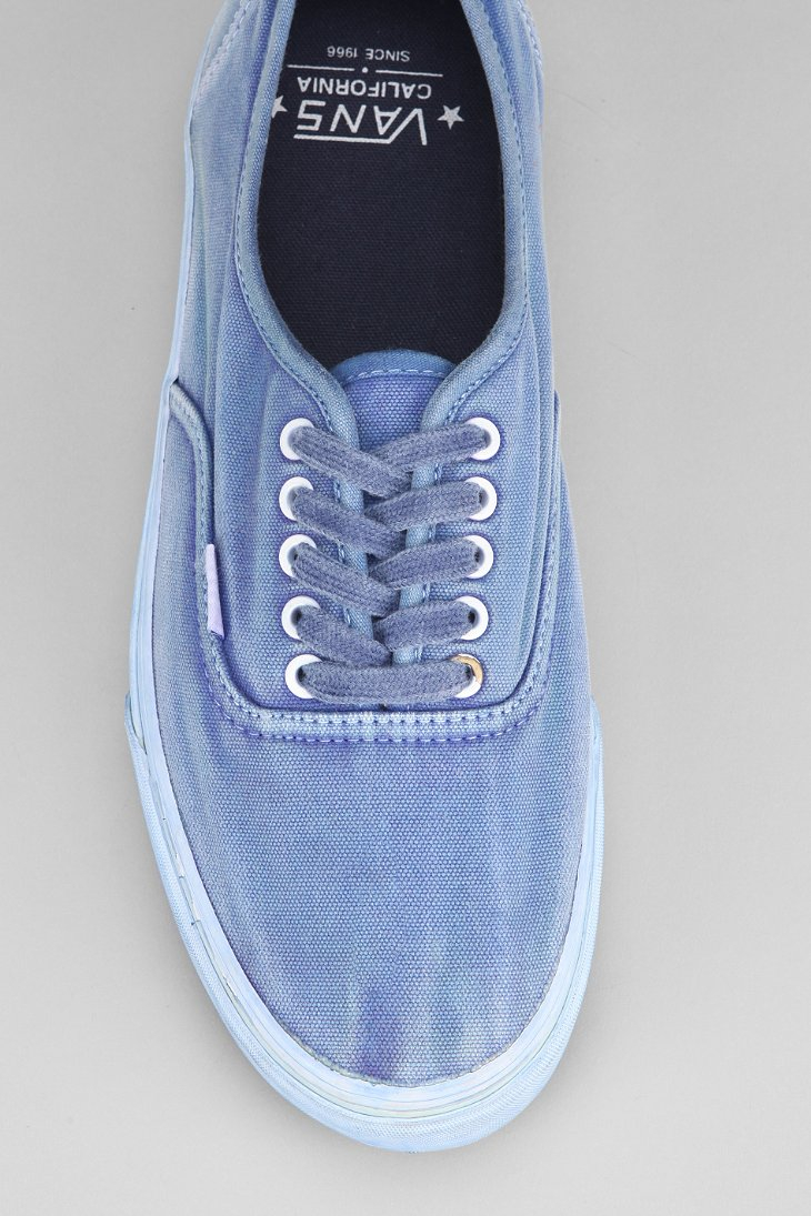 vans authentic washed blue,Free 