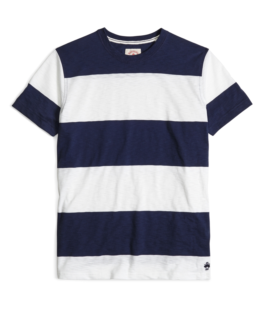 Brooks Brothers | Blue Wide Stripe Tee Shirt for Men | Lyst