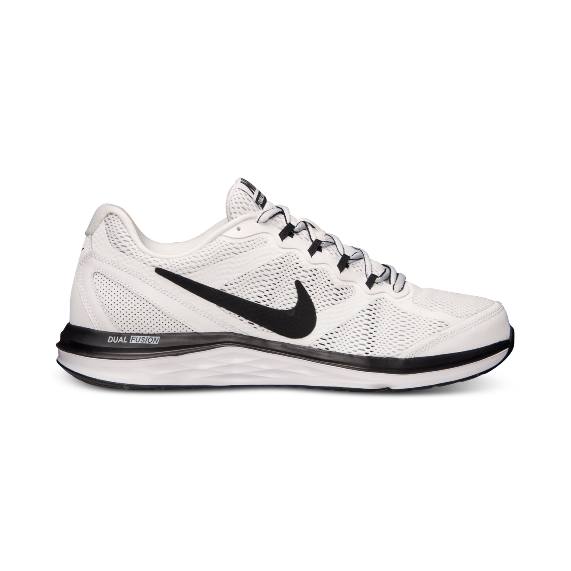 Nike Men'S Dual Fusion Run 3 Running Sneakers From Finish Line in White Men Lyst