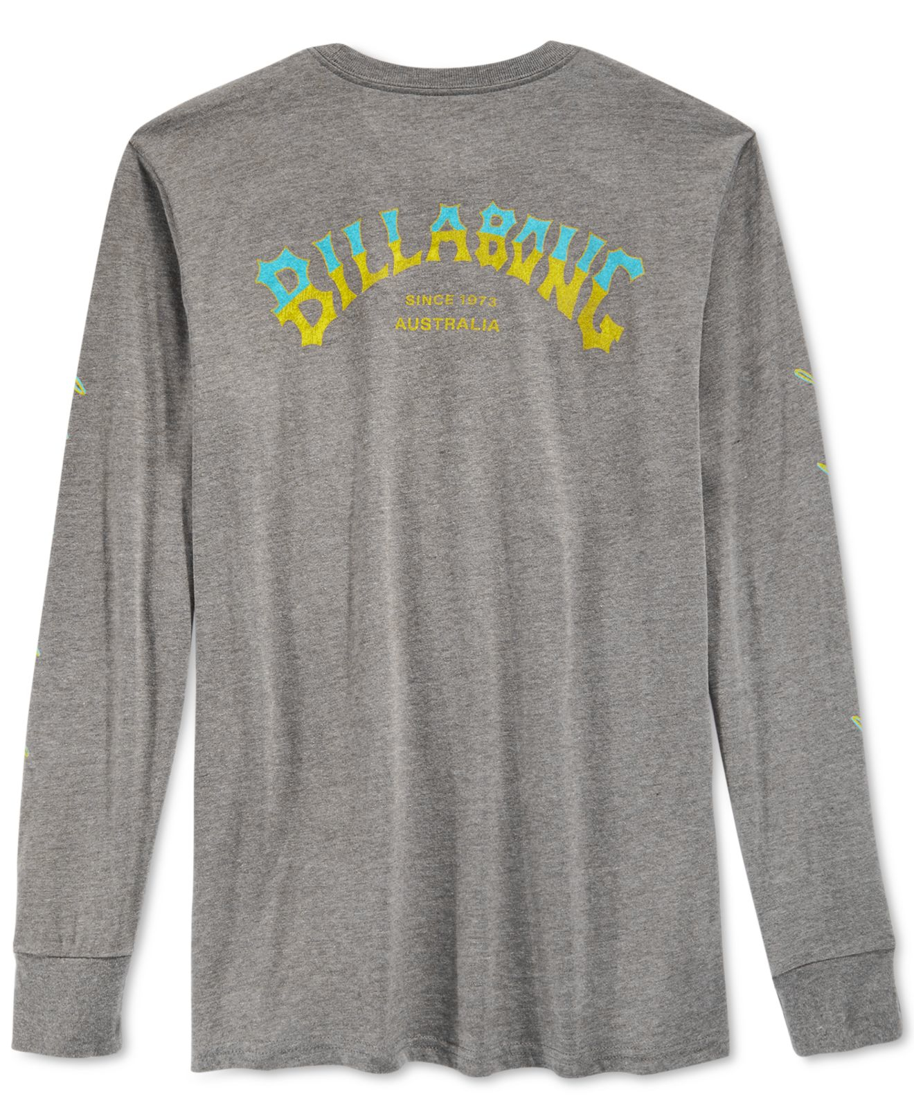 Billabong Cotton Known Graphic-print Logo Long-sleeve T-shirt In Dark ...