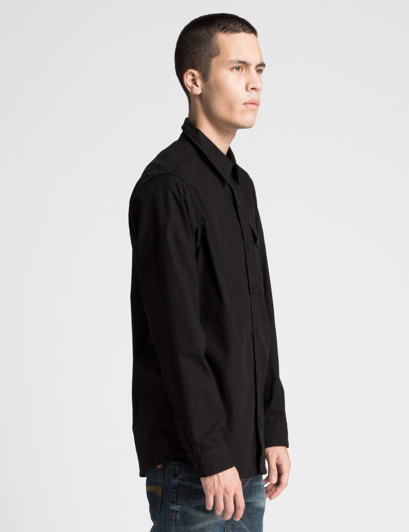 Acapulco gold Black Outback Button Down Shirt in Black for Men Lyst