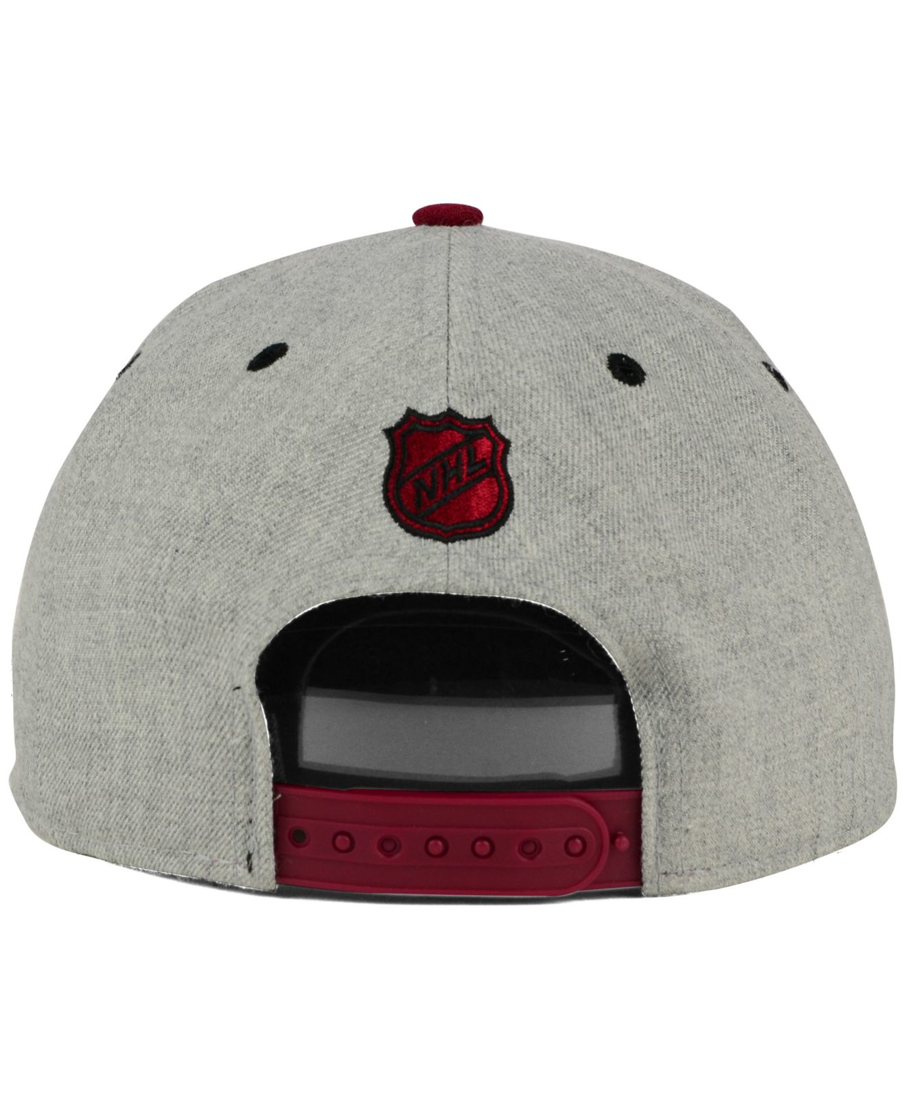 KTZ Arizona Coyotes Heather 9fifty Snapback Cap in Gray for Men