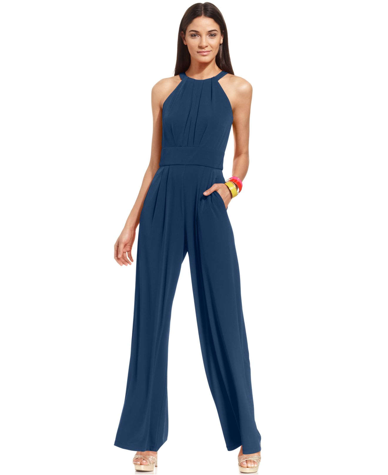 vince camuto wide leg jumpsuit