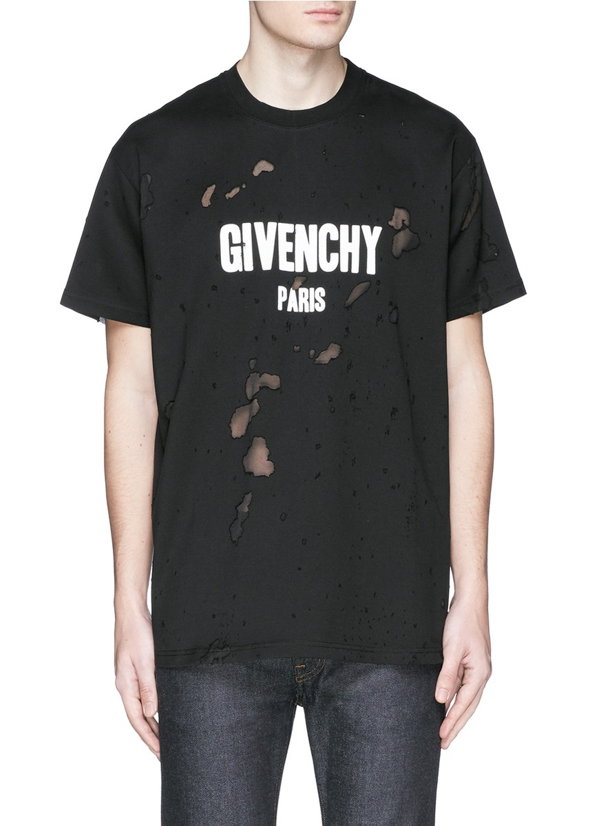 givenchy ripped tee
