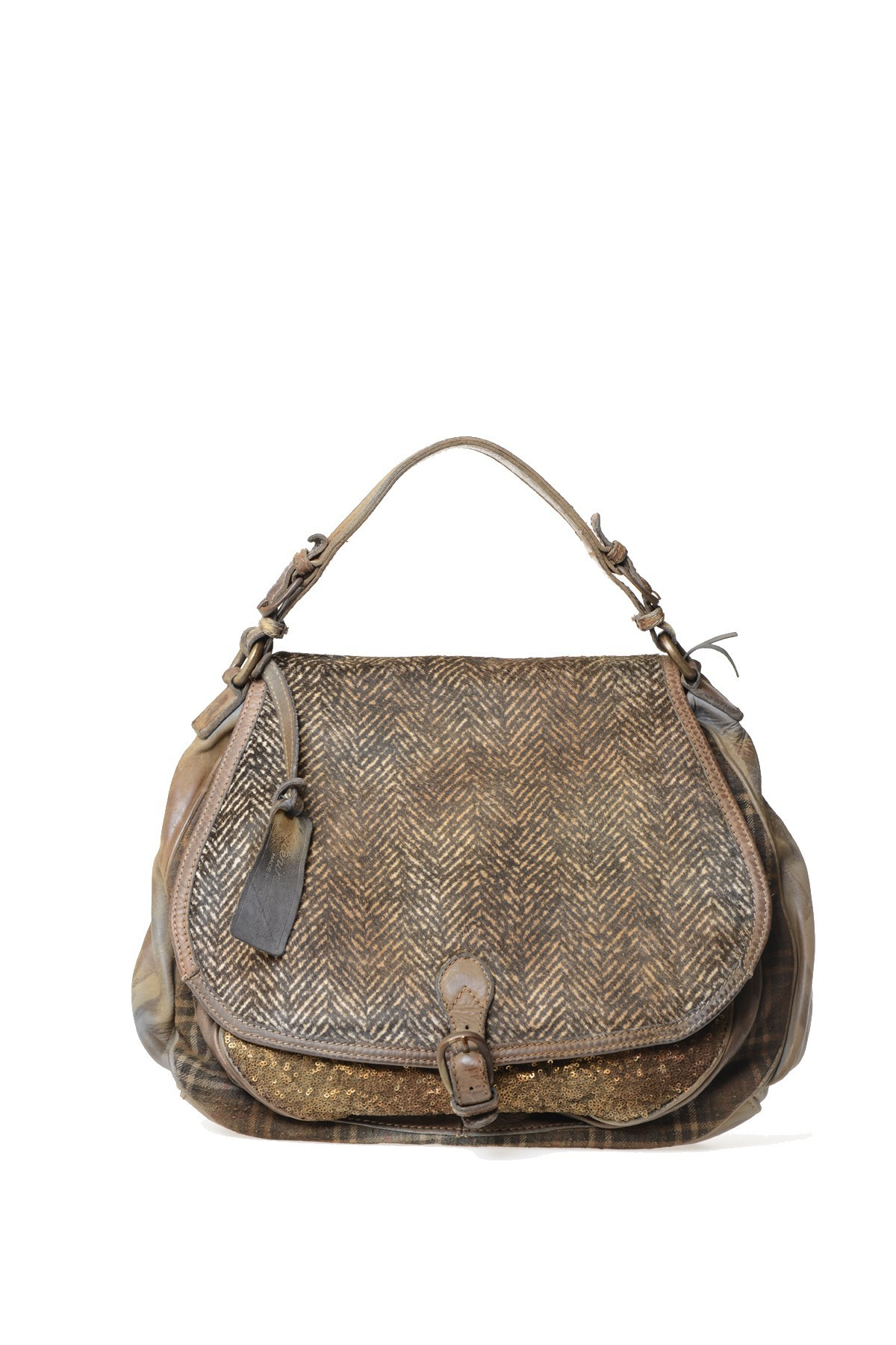 Caterina lucchi Leather Bag With Shoulder Strap in Brown Lyst