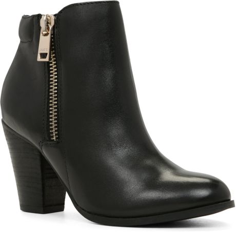 Aldo Janella Heeled Ankle Boot in Black | Lyst Aldo Janella Heeled Ankle Boot in Black | Lyst