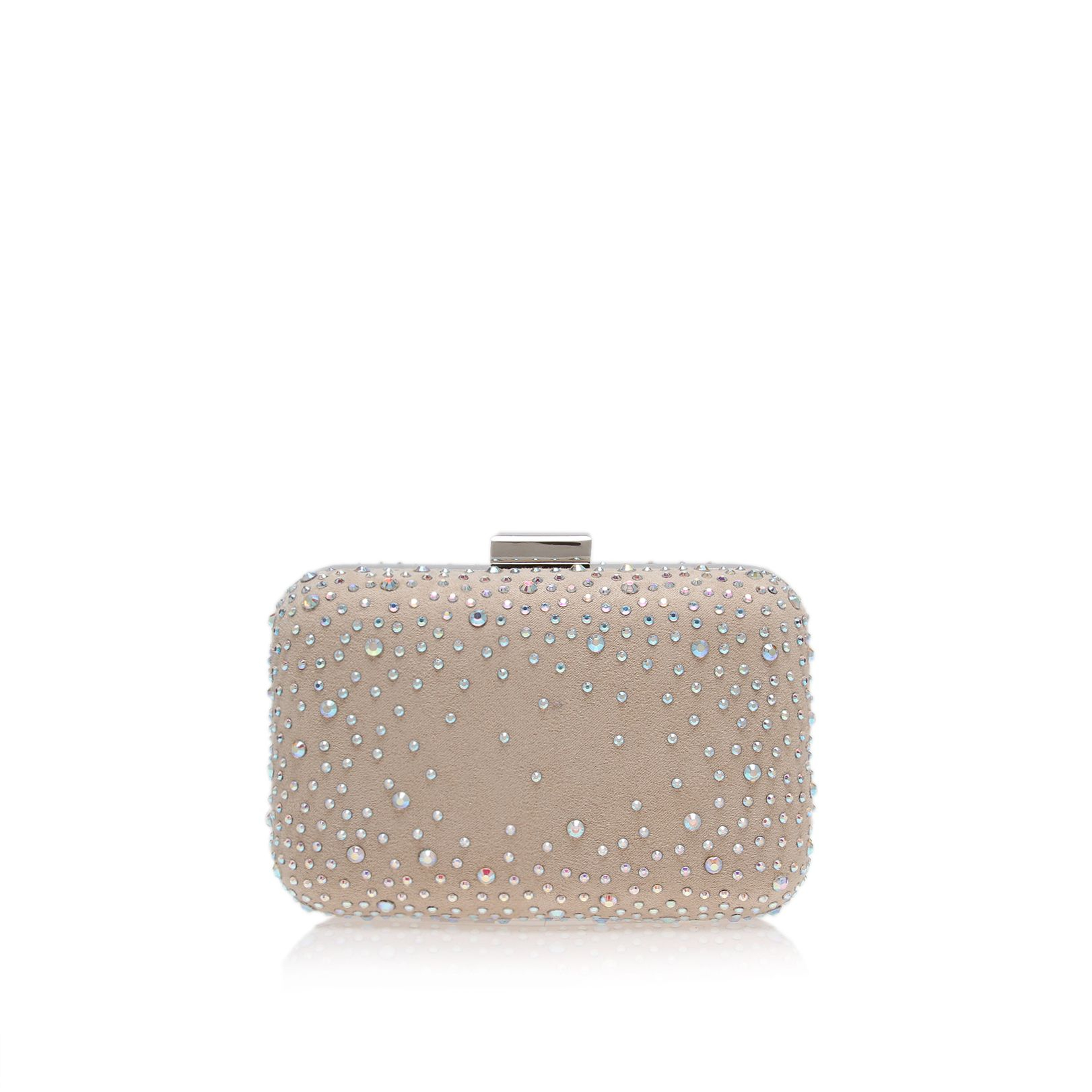 Miss Kg Hetty Clutch Bag in Nude (Natural) - Lyst