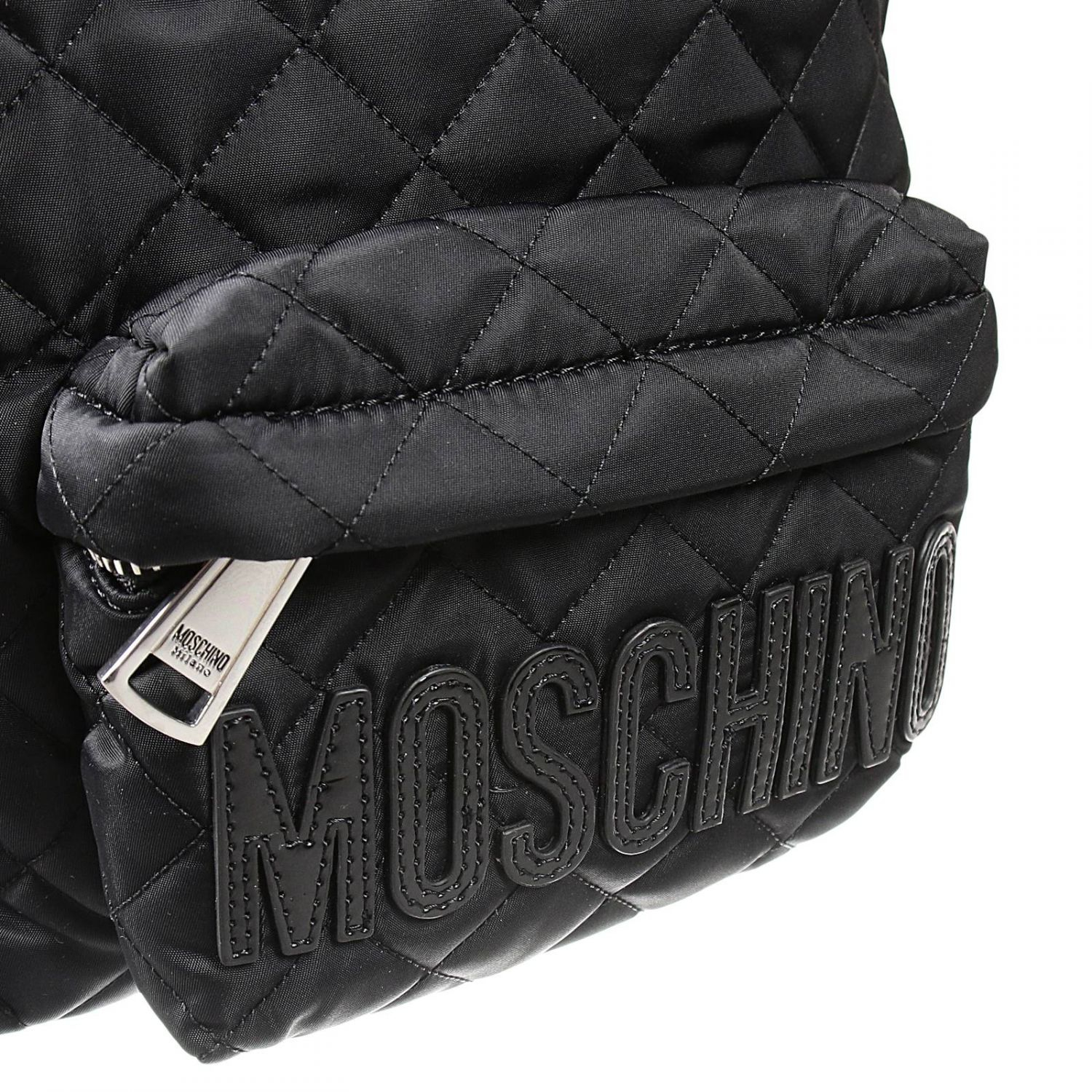 Lyst - Moschino Backpack Woman in Black