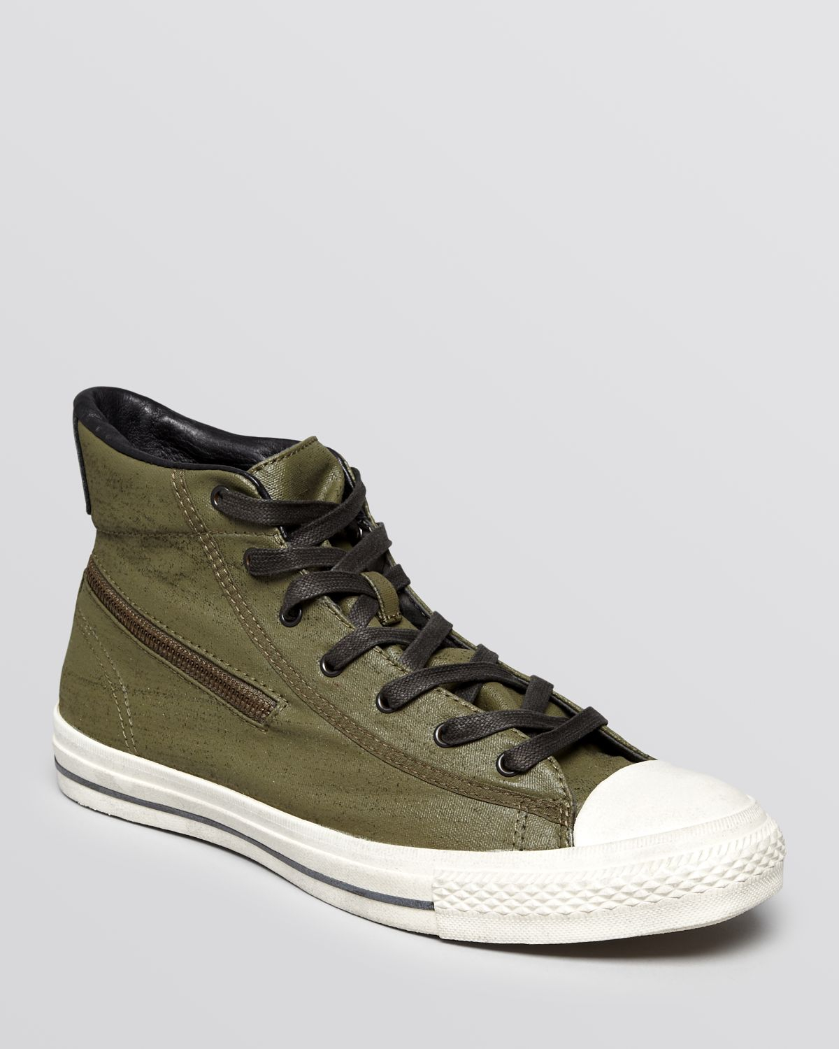 converse high cut with zipper