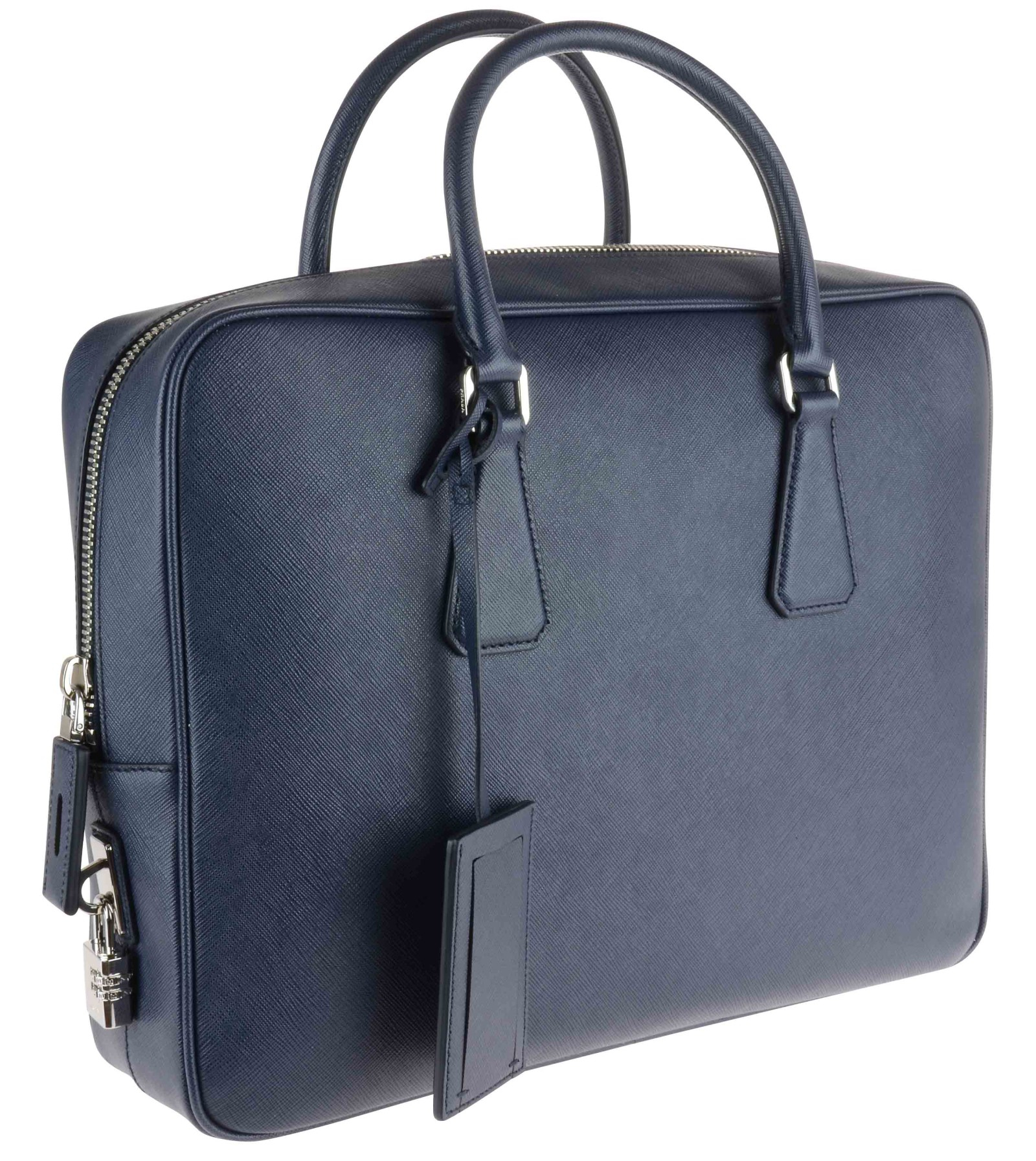 Prada Cartella Da Lavoro Saffiano Travel Baltico Made In Italy in ...  