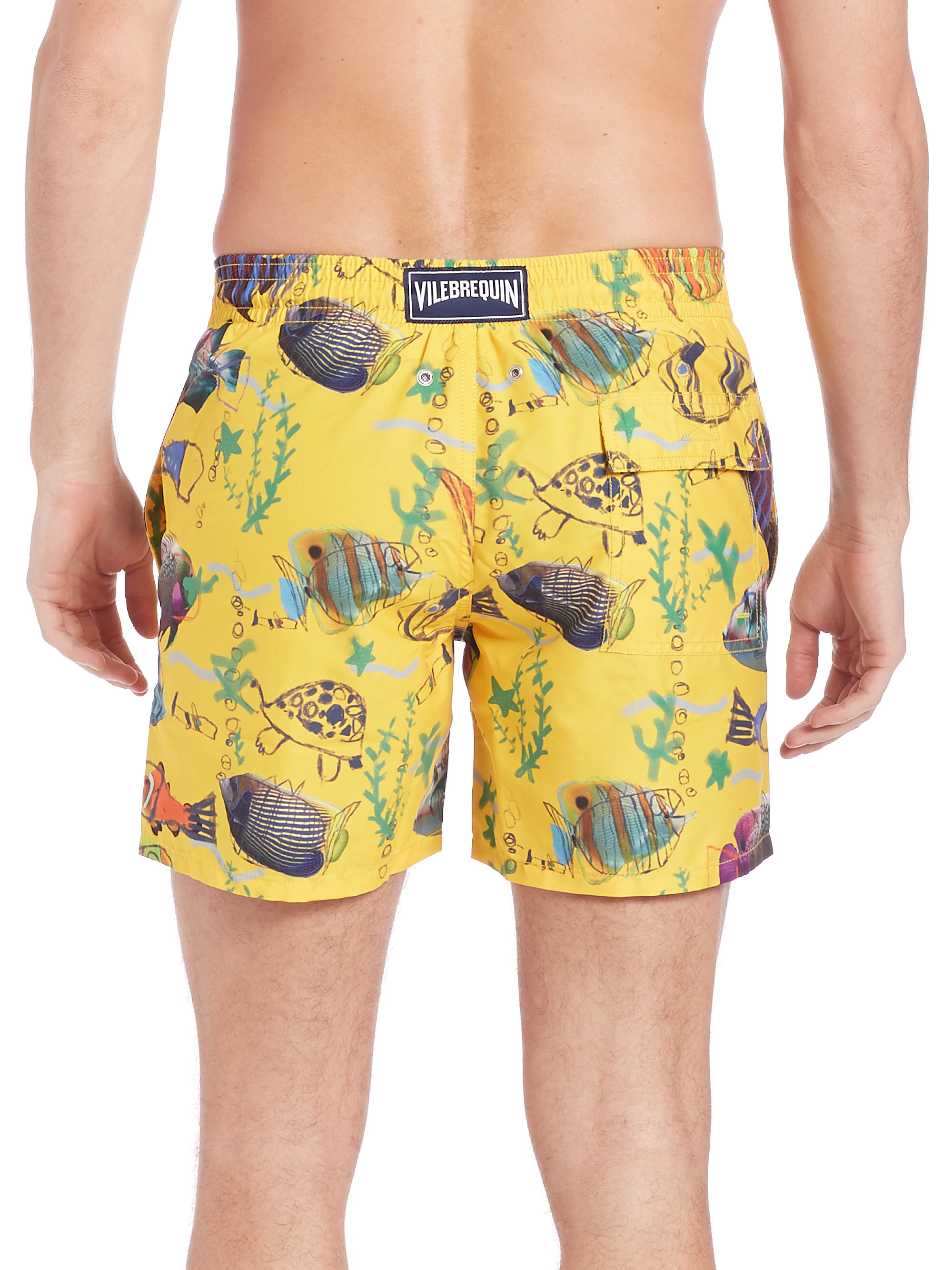 fish swim trunks