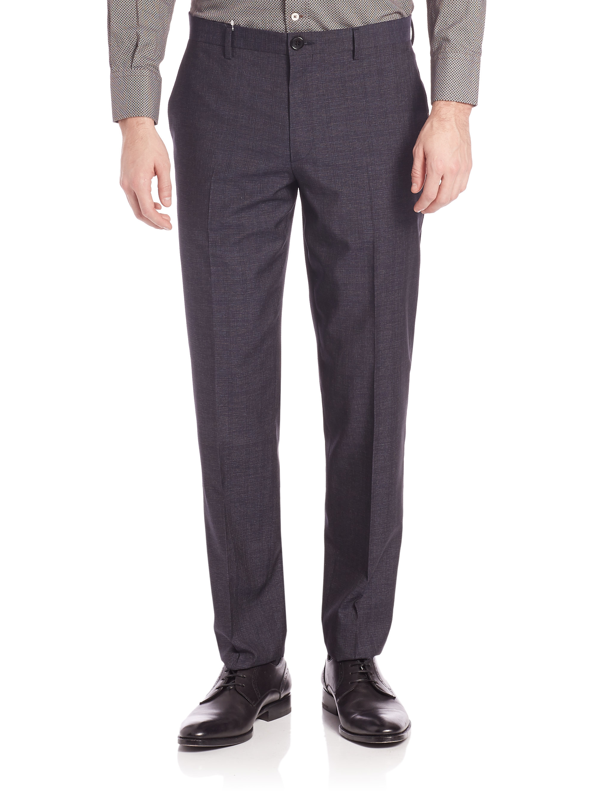 blue twill pants