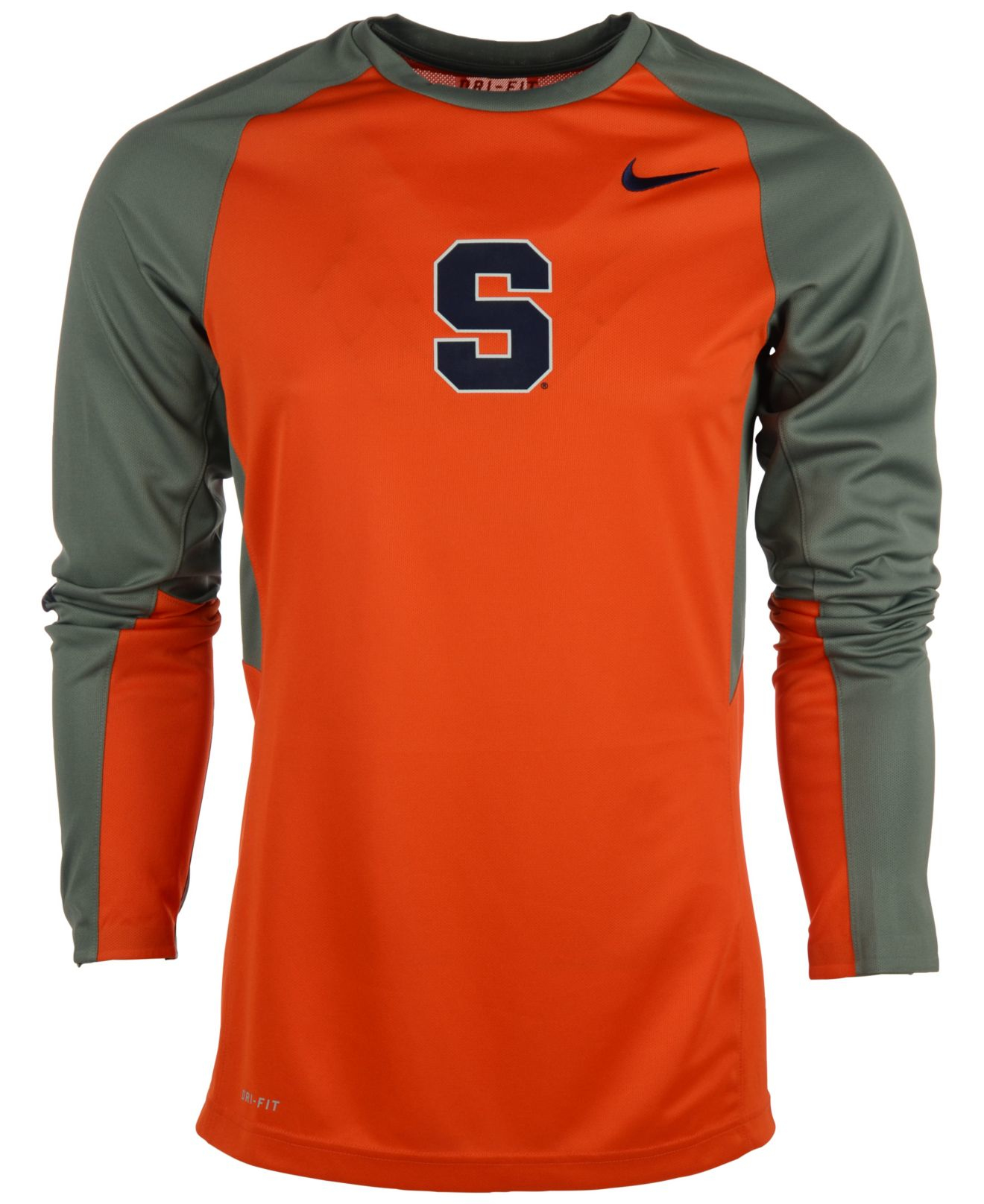 Nike Men's Long-sleeve Syracuse Orange Elite Shootaround T-shirt for ...