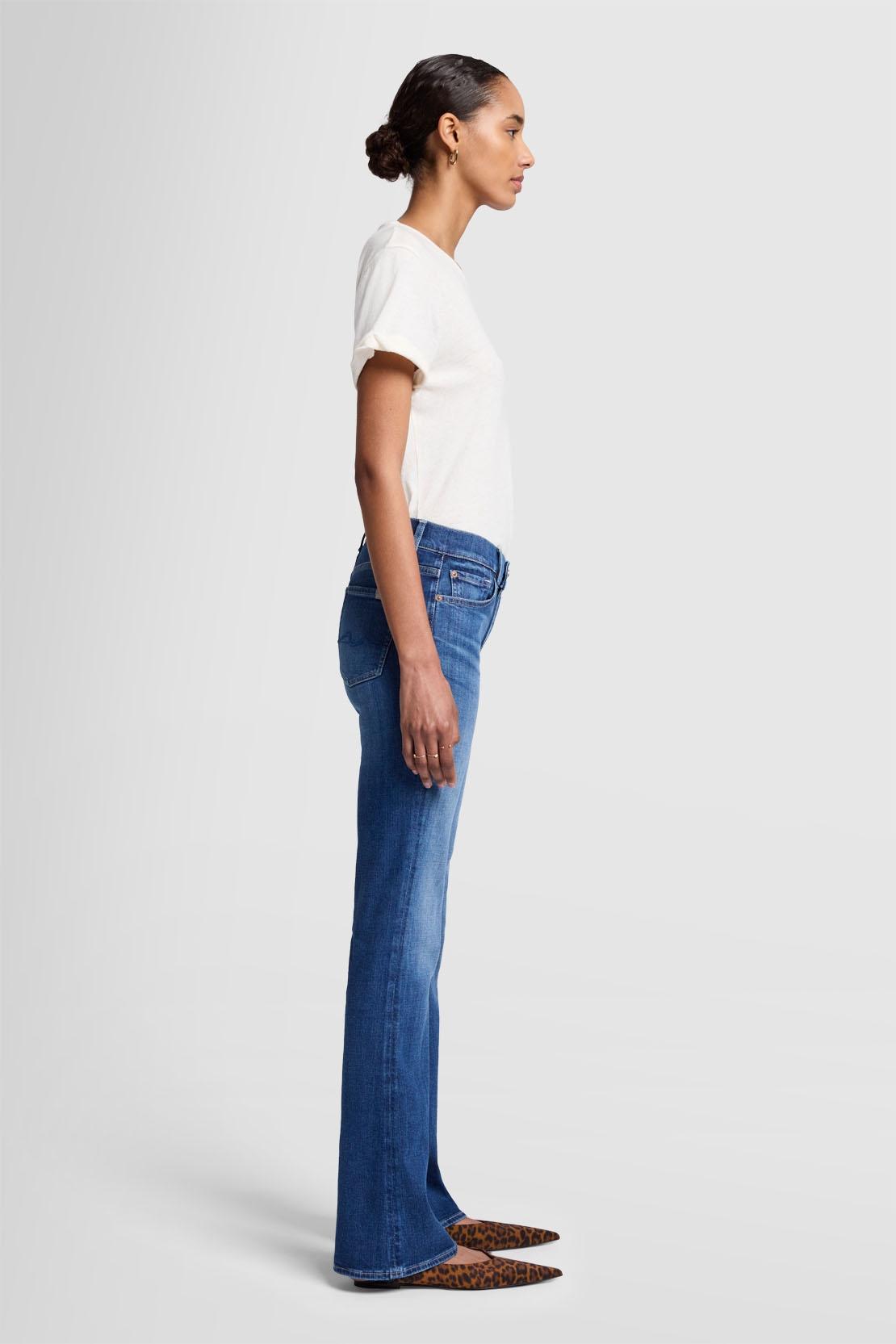 For All Mankind Bootcut Slim Illusion Santa Monica in Blue Lyst UK
