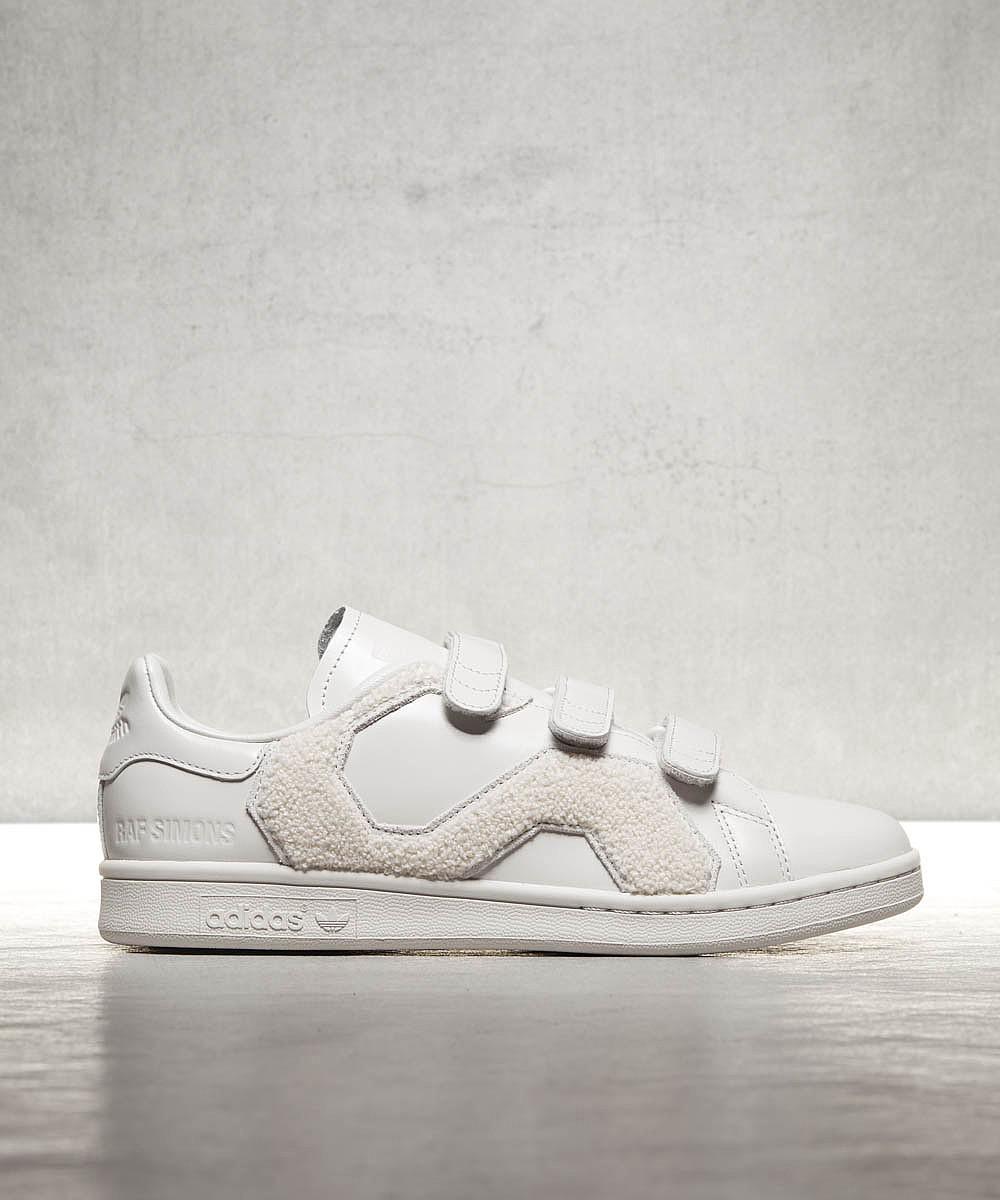 Por Raf Simons Lyst Adidas Stan Smith comodidad insignia Trainer para hombres Por Raf Simons Lyst Adidas Stan Smith comodidad insignia Trainer para hombres