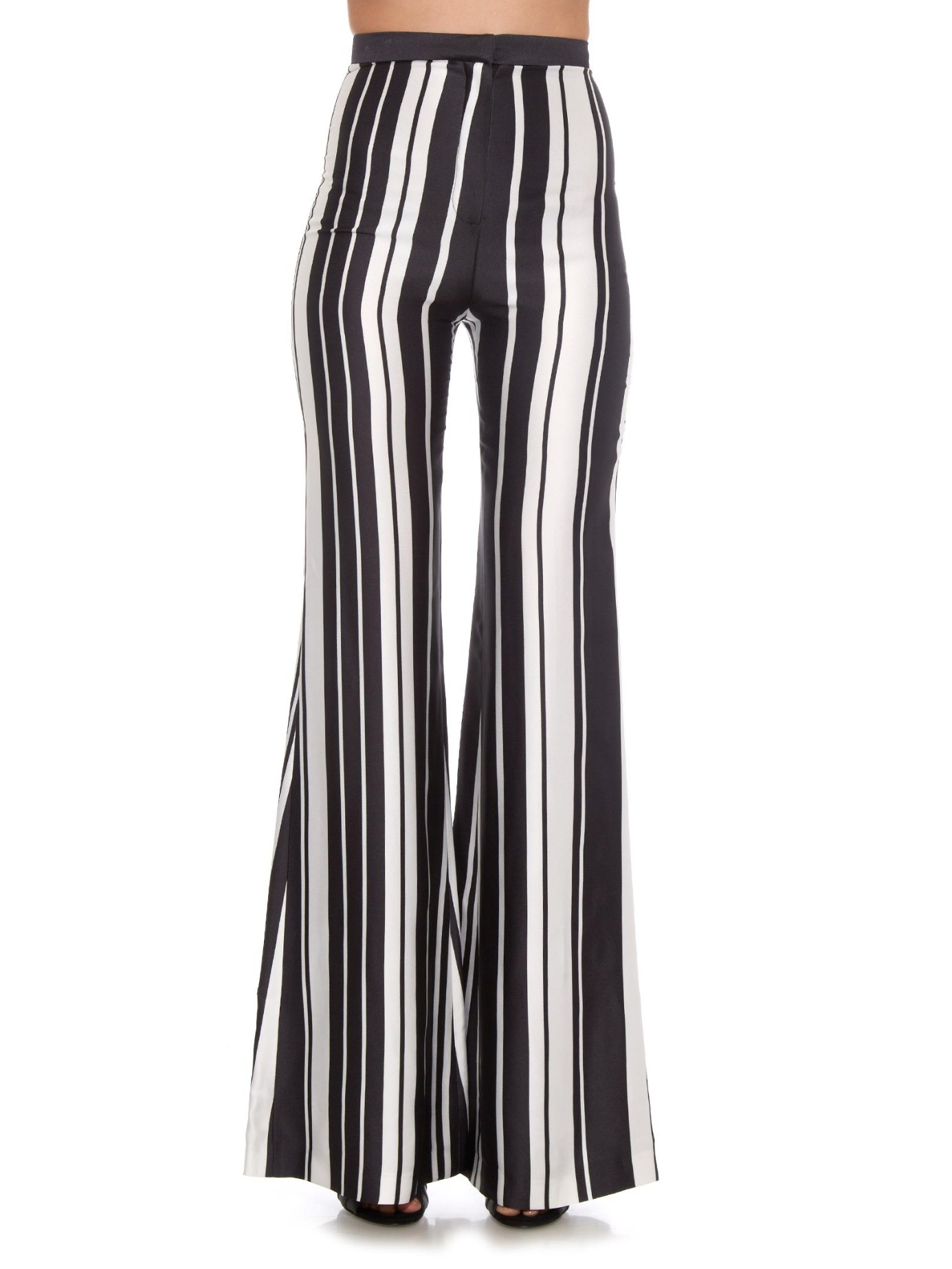 balmain striped pants