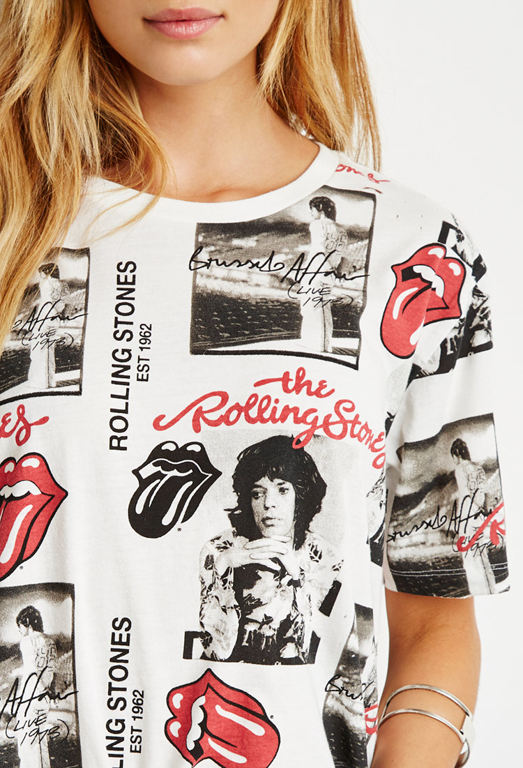 rolling stones t shirt forever 21