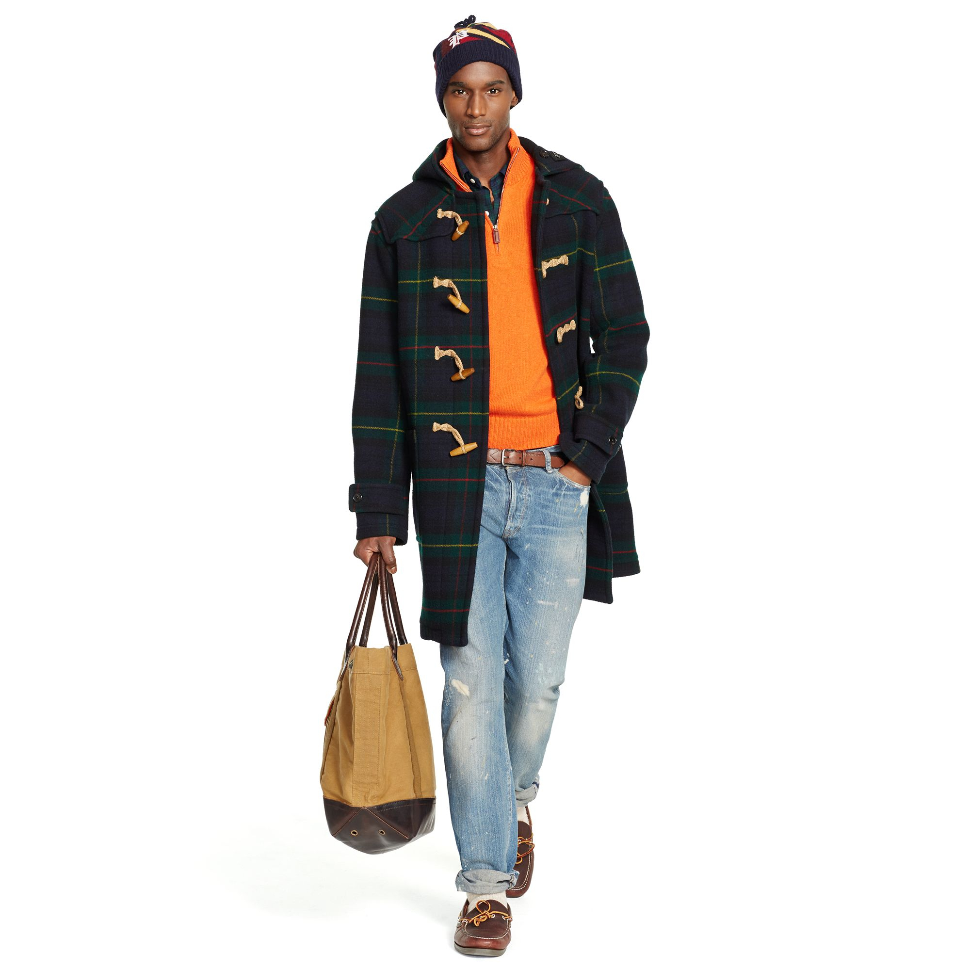 ralph lauren toggle coat