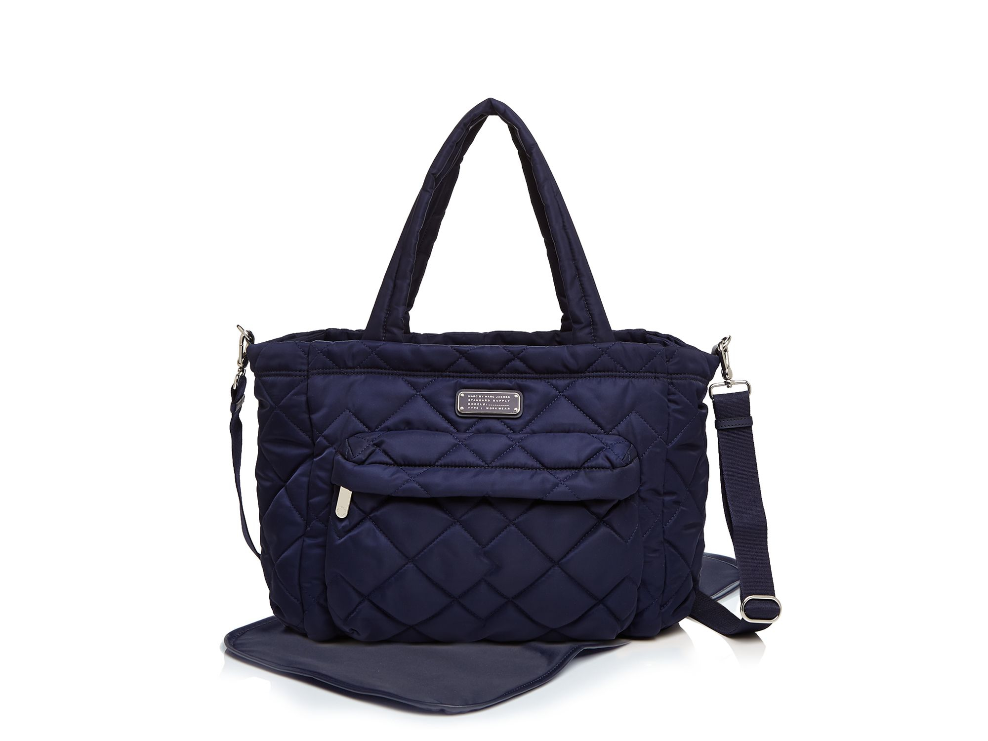 Marc By Marc Jacobs Diaper Bag - Crosby Quilt Nylon Elizababy in Blue - Lyst