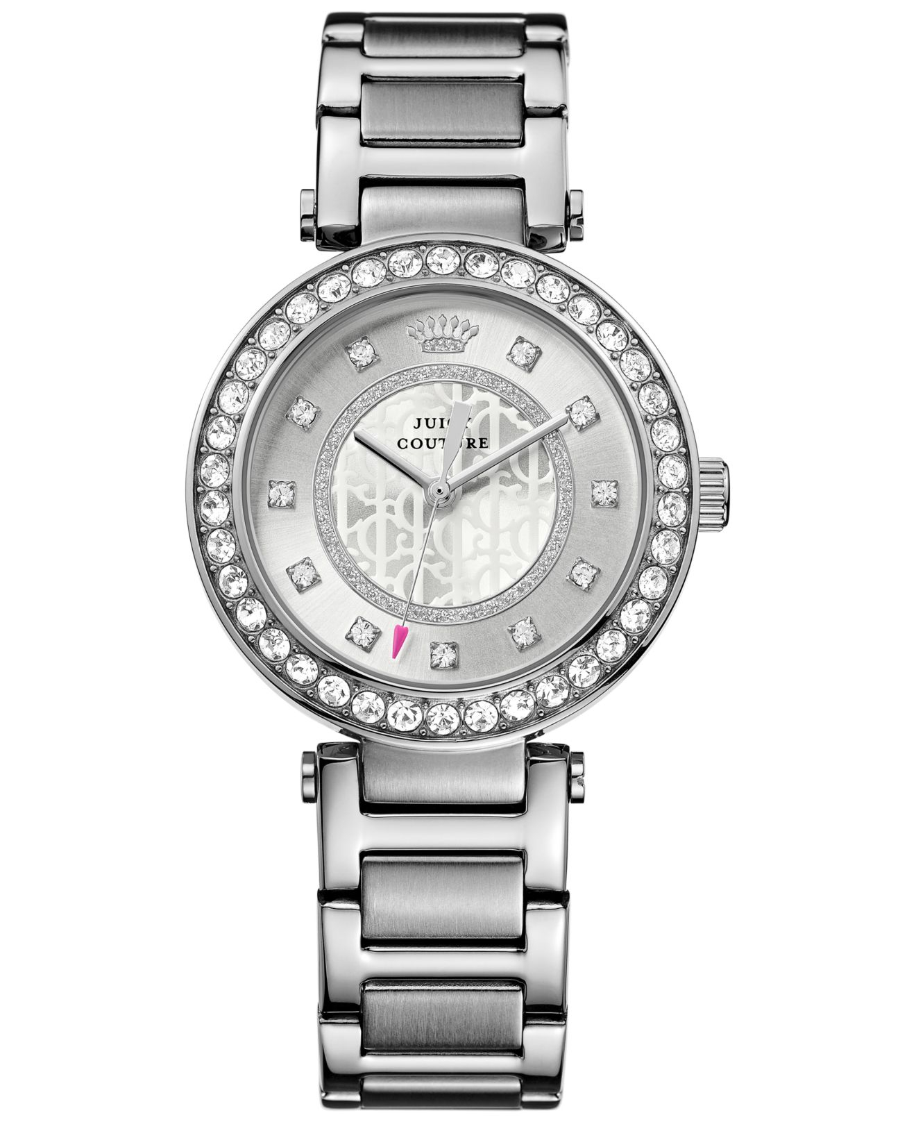 Juicy couture Women's Luxe Couture Stainless Steel Bracelet Watch 34mm ...