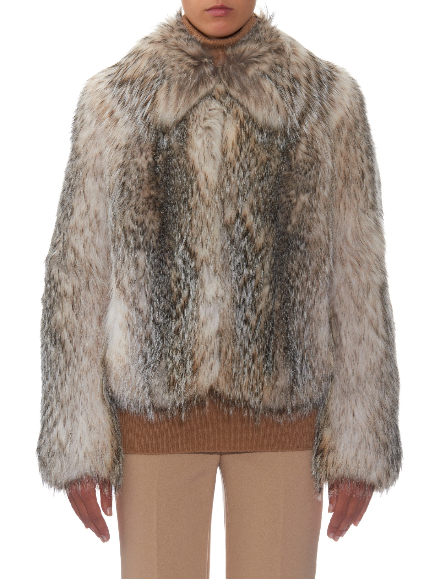 gucci jacket with fur