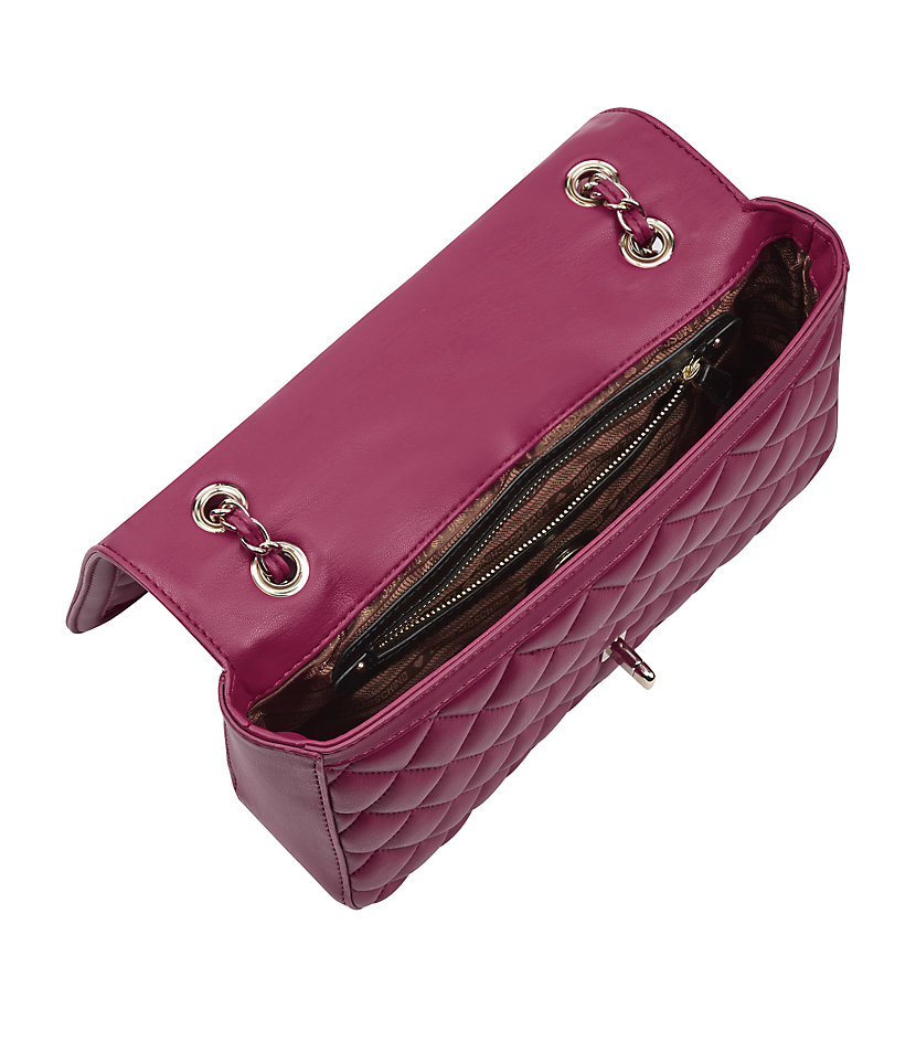 Love moschino Quilted Shoulder Bag in Purple Lyst