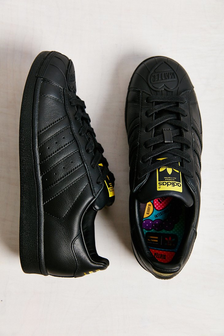 adidas Originals X Pharrell Superstar Supershell Matter/energy Sneaker in  Black | Lyst