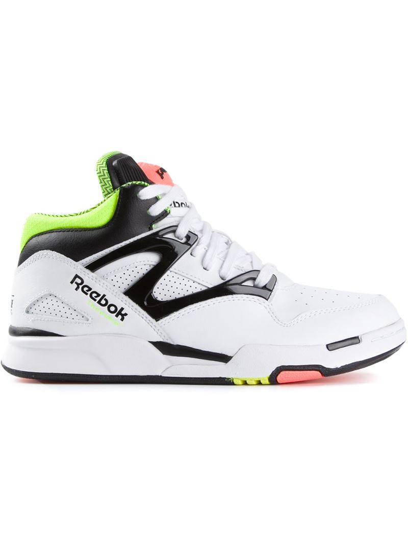 Reebok Pump High-Top Sneakers in White | Lyst