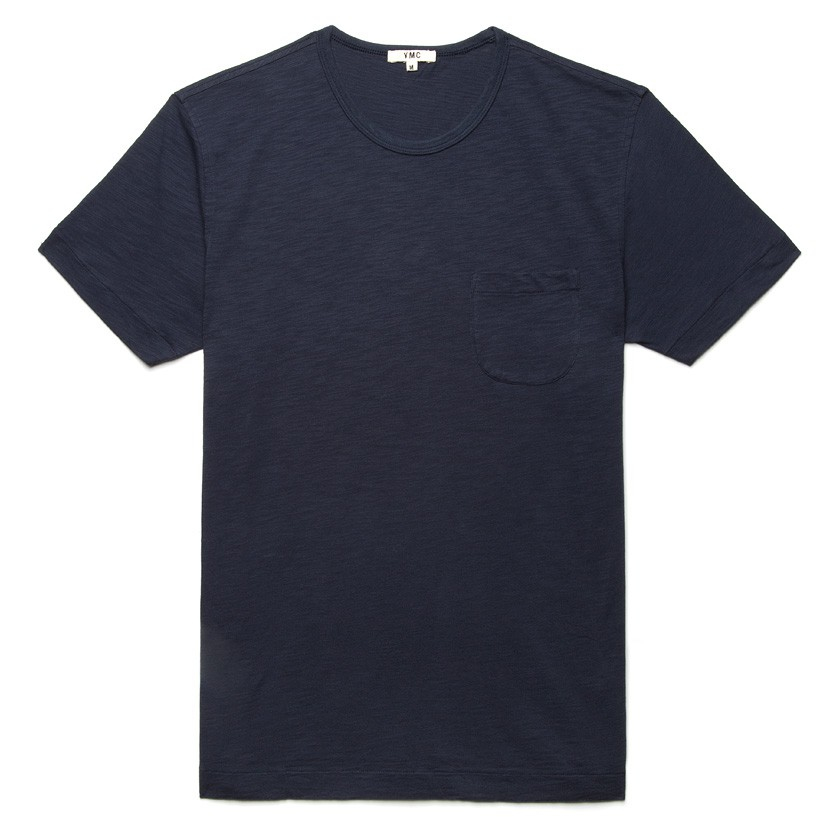 Ymc Navy Pocket T-shirt in Blue for Men | Lyst