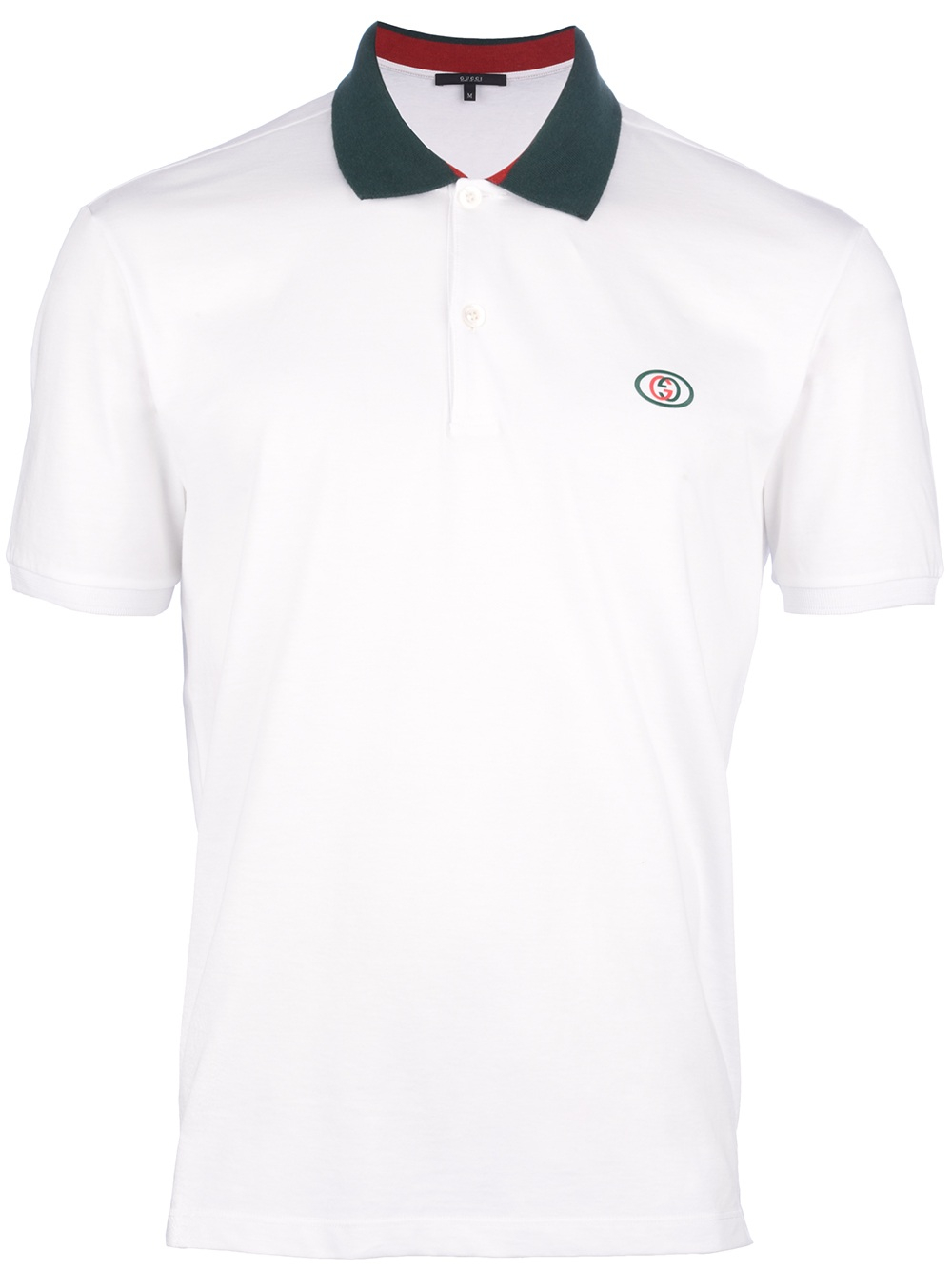 Gucci Short-sleeved Polo Shirt in White for Men - Lyst
