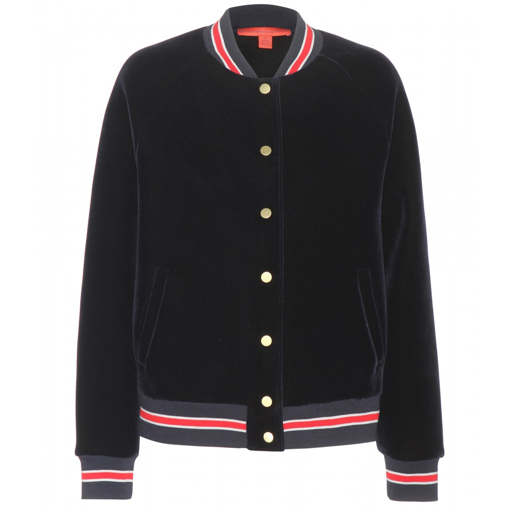 tommy hilfiger blue jacket women's