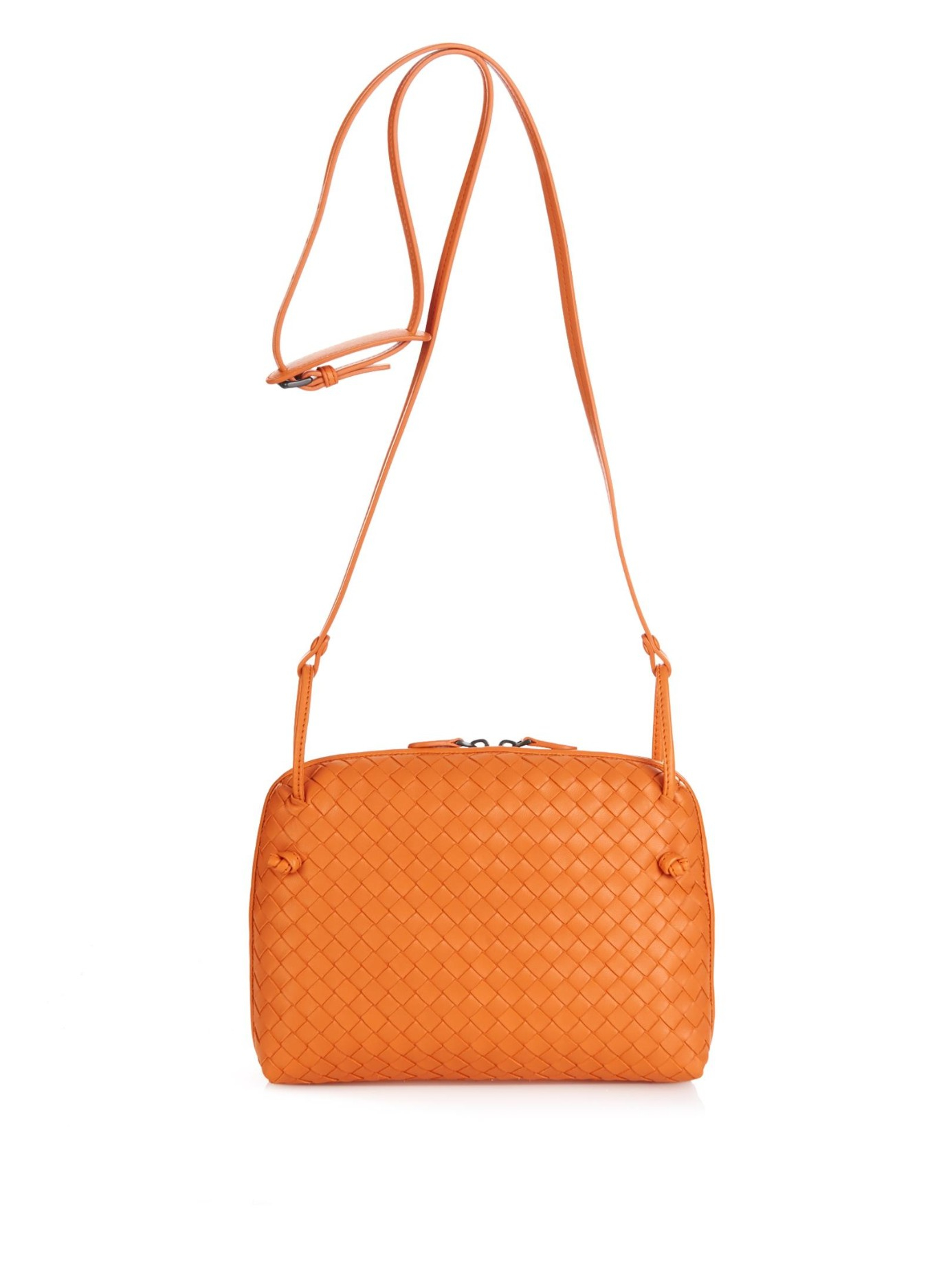 orange bottega veneta bag