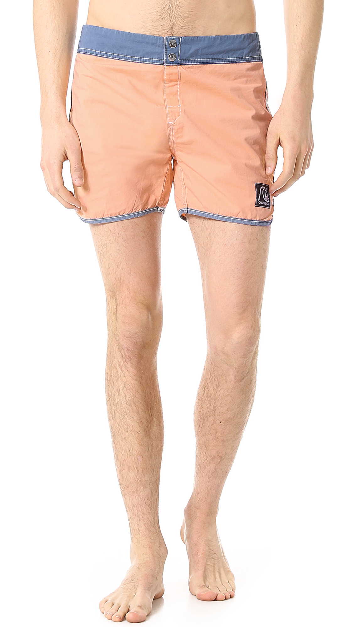 Lyst Quiksilver Scallop 15 Board Shorts in Pink for Men