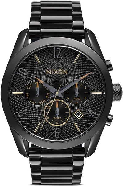Nixon 'The Bullet Chrono' Watch in Black