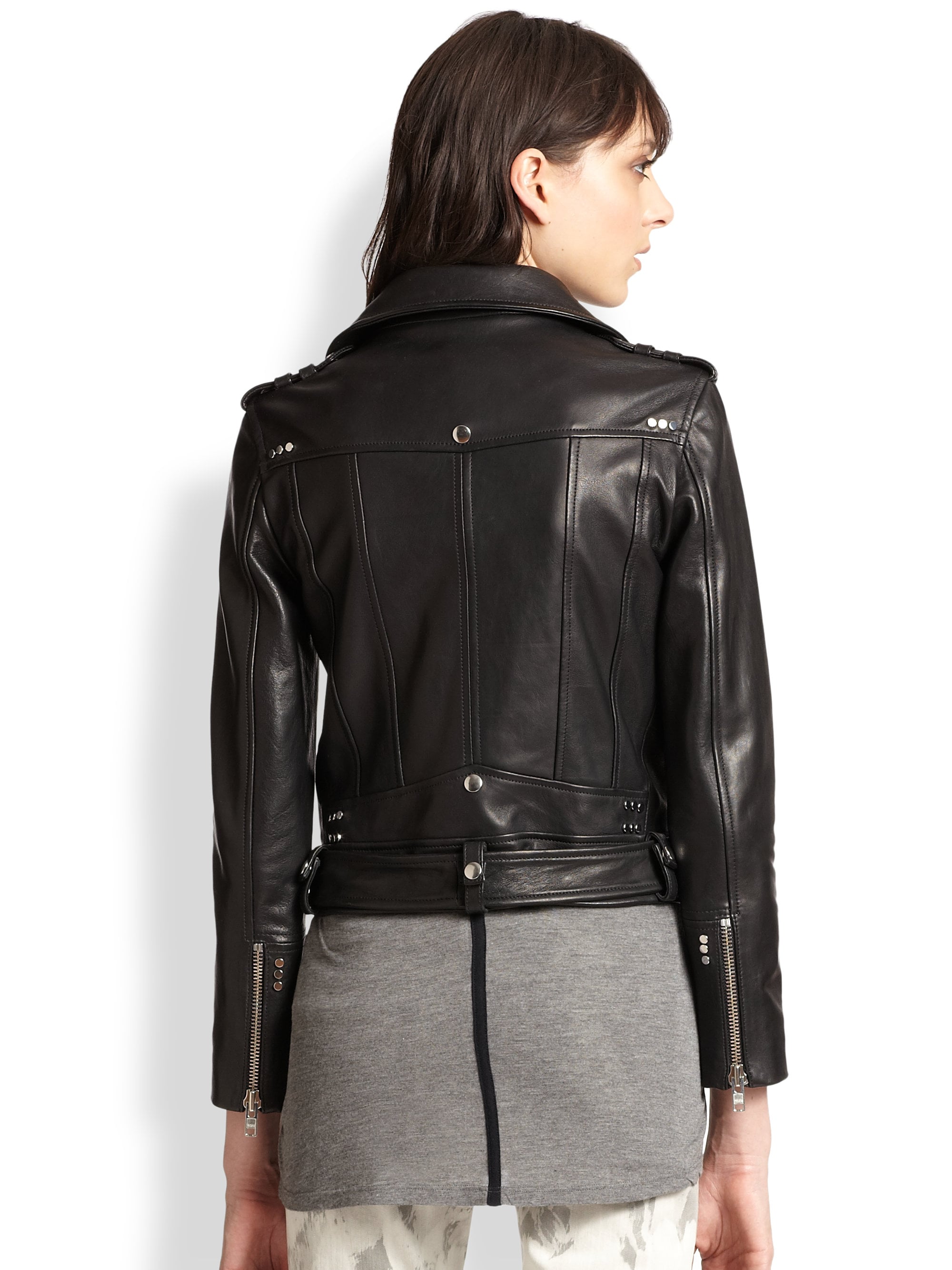 kooples leather jacket womens