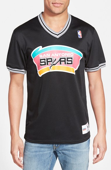 mitchell and ness spurs jersey