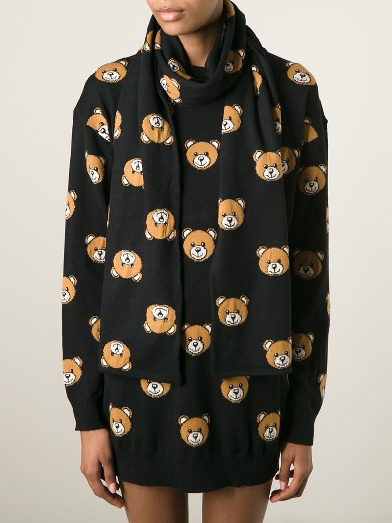 Moschino teddy scarf Clearance
