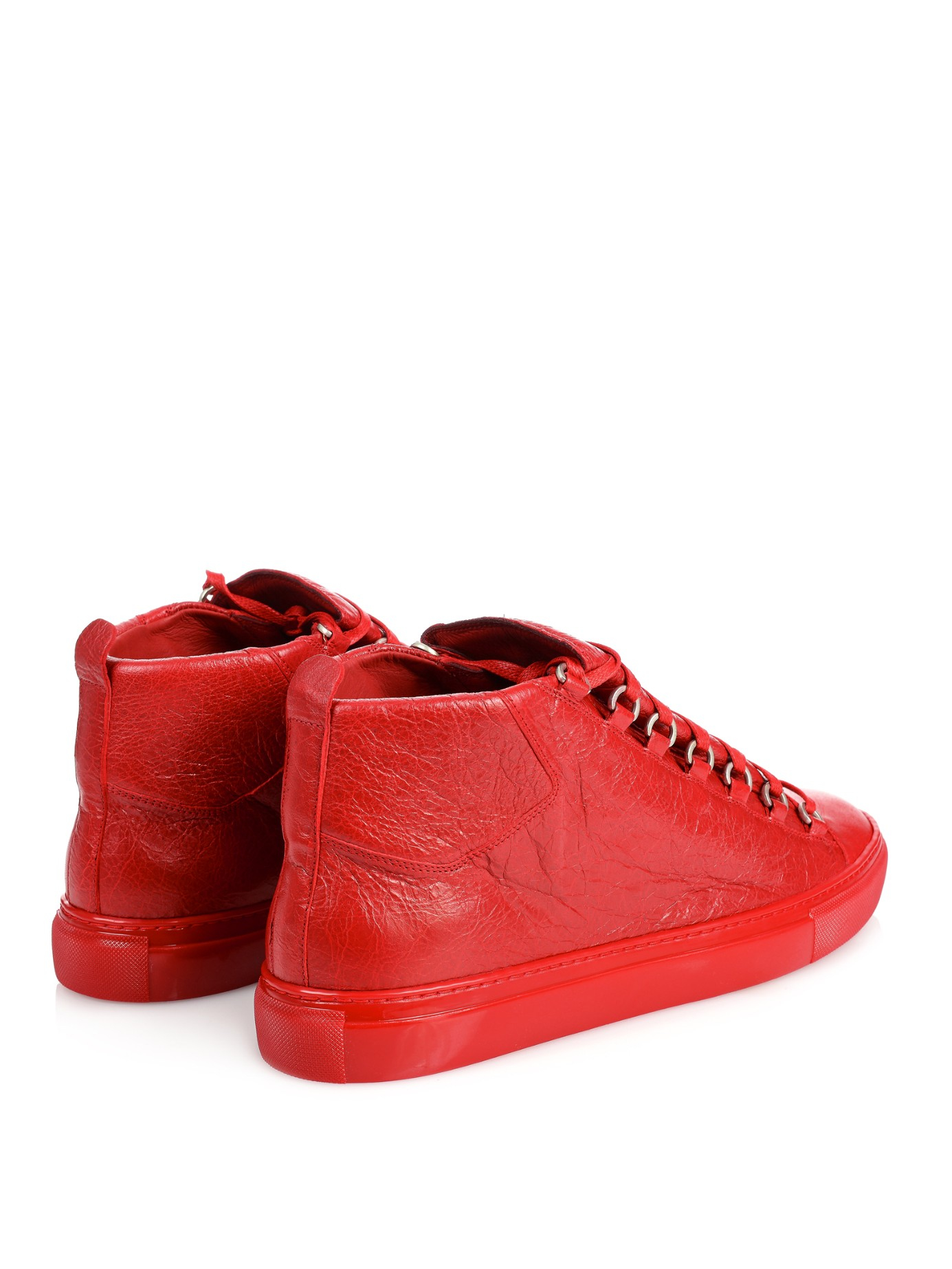 balenciaga arena red low