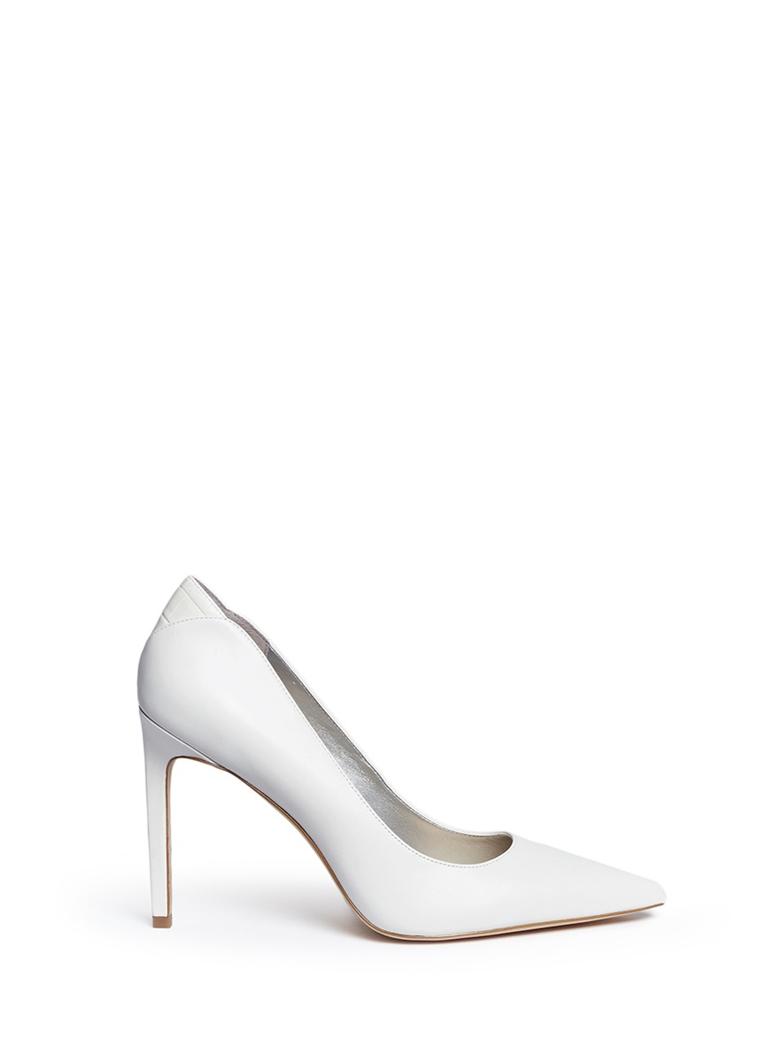 sam edelman white pumps