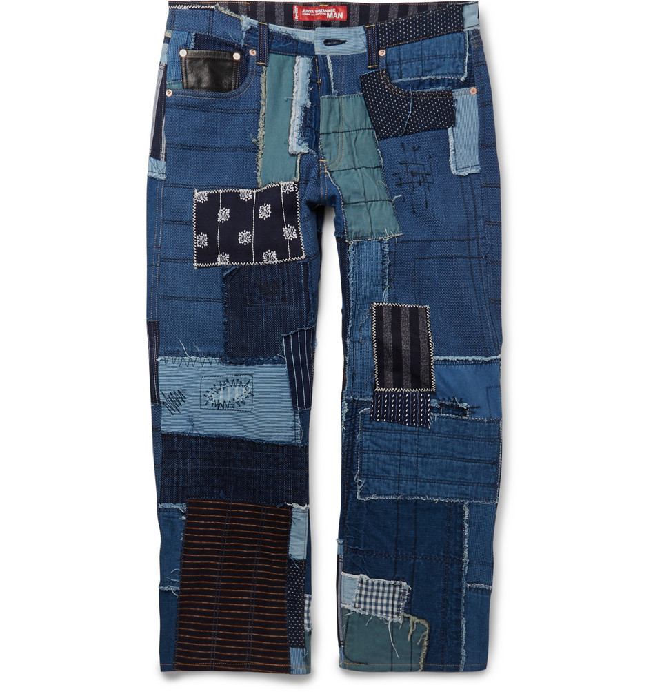 Lyst - Junya Watanabe Levi'S Patchwork Denim Jeans in Blue for Men