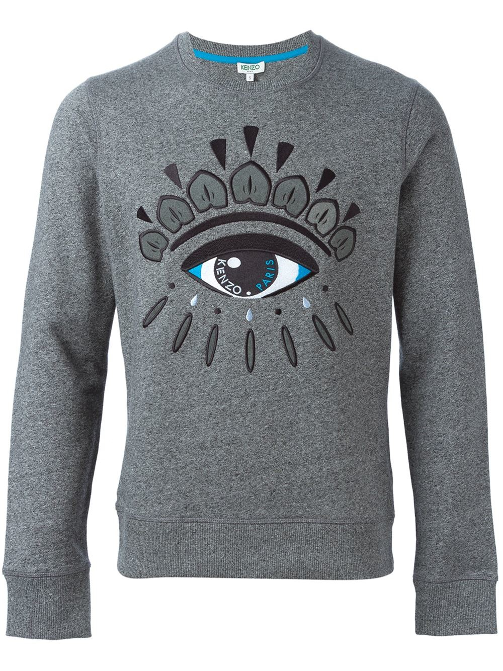 Kenzo 'eye' Sweatshirt in Gray for Men (grey) | Lyst
