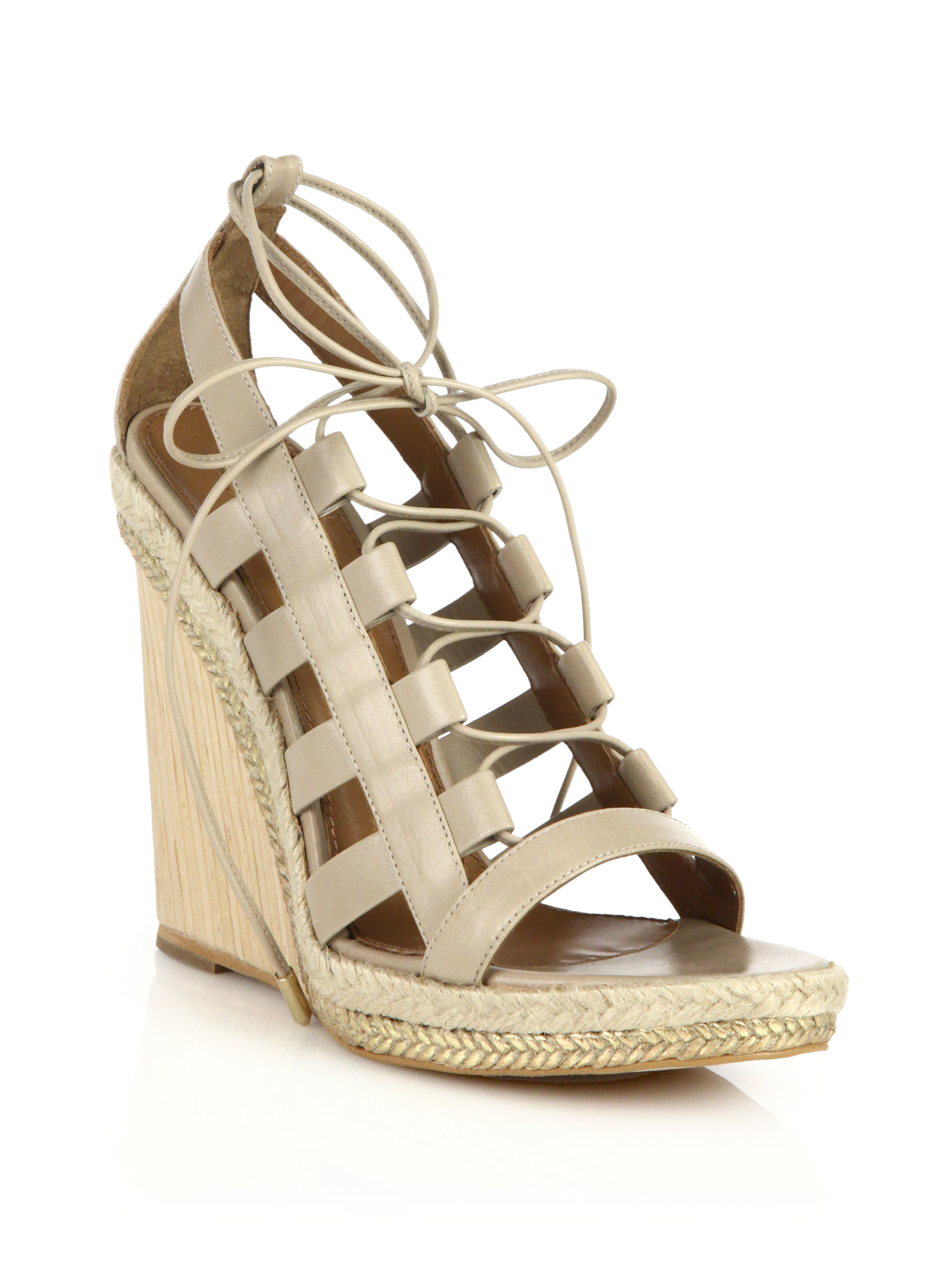 aquazzura wedge espadrilles