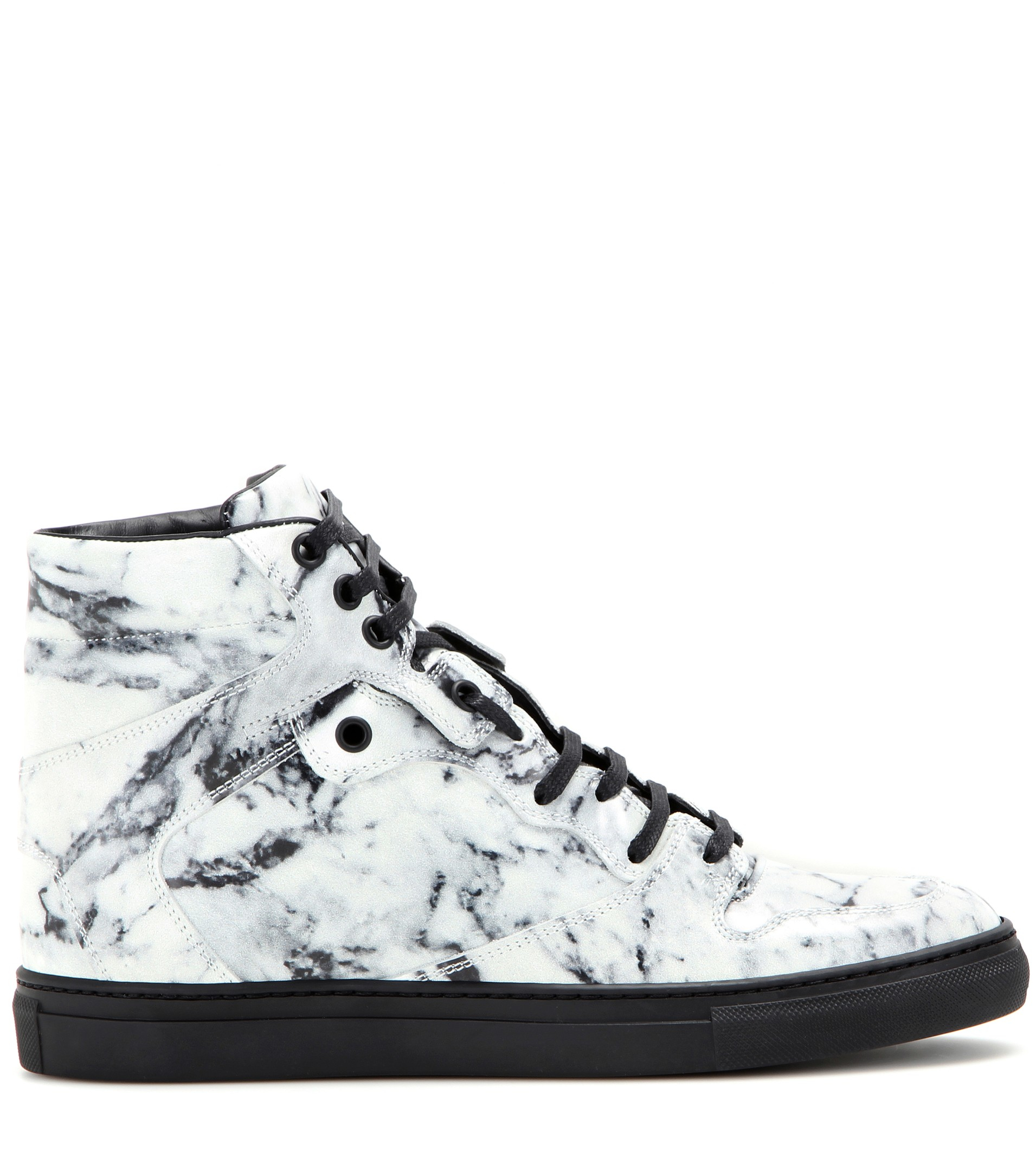 popular high top sneakers lyst balenciaga leather high top sneakers in gray popular high top sneakers lyst balenciaga leather high top sneakers in gray