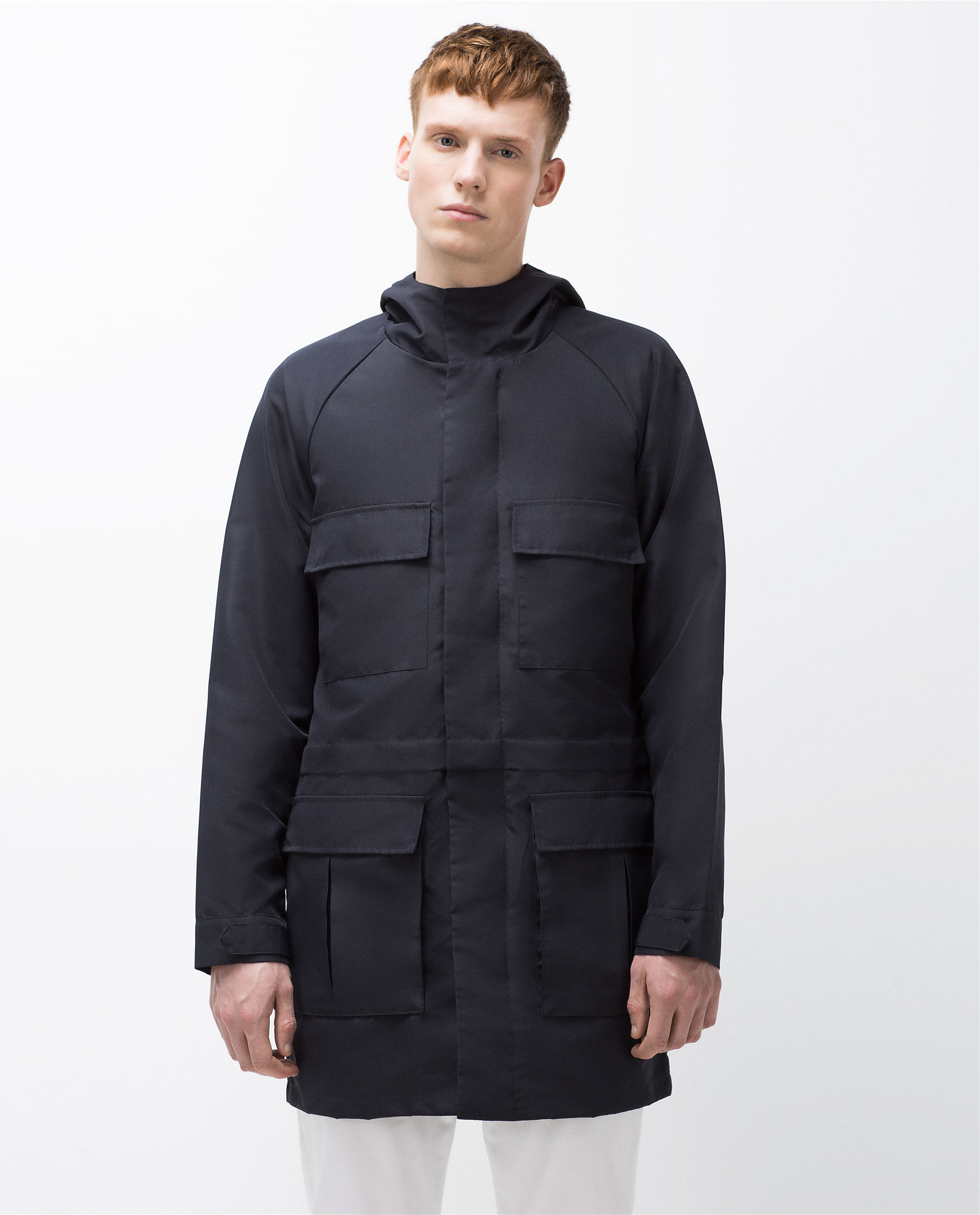 Burberry London Men S Textured Wool Trench Coat Fashion Canton All Weather Microfiber Coat
