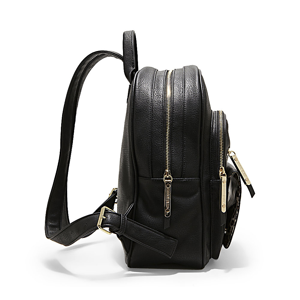 steve madden black backpack purse