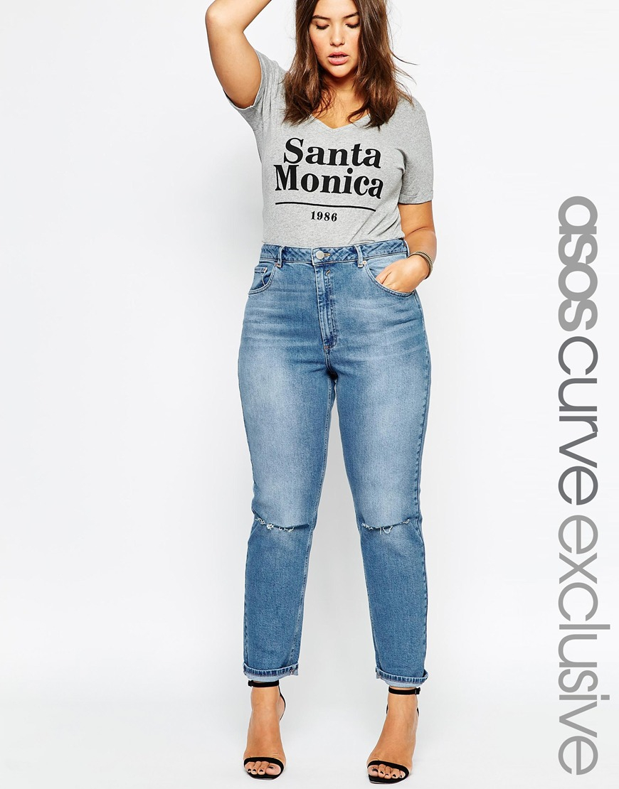 asos curve jeans