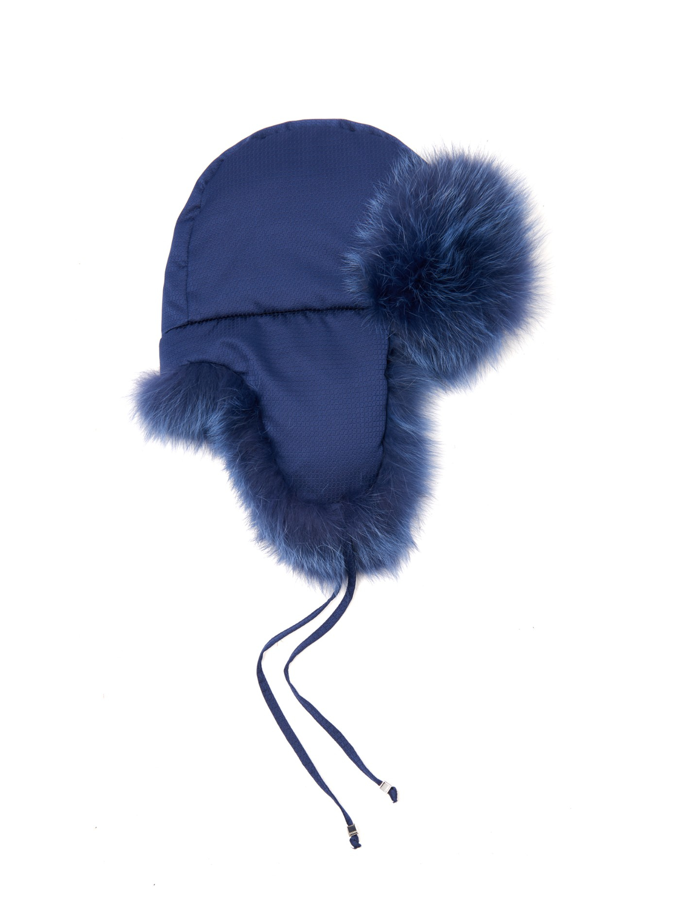 navy blue trapper hat