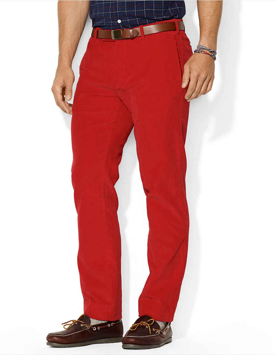 ralph lauren red corduroy pants